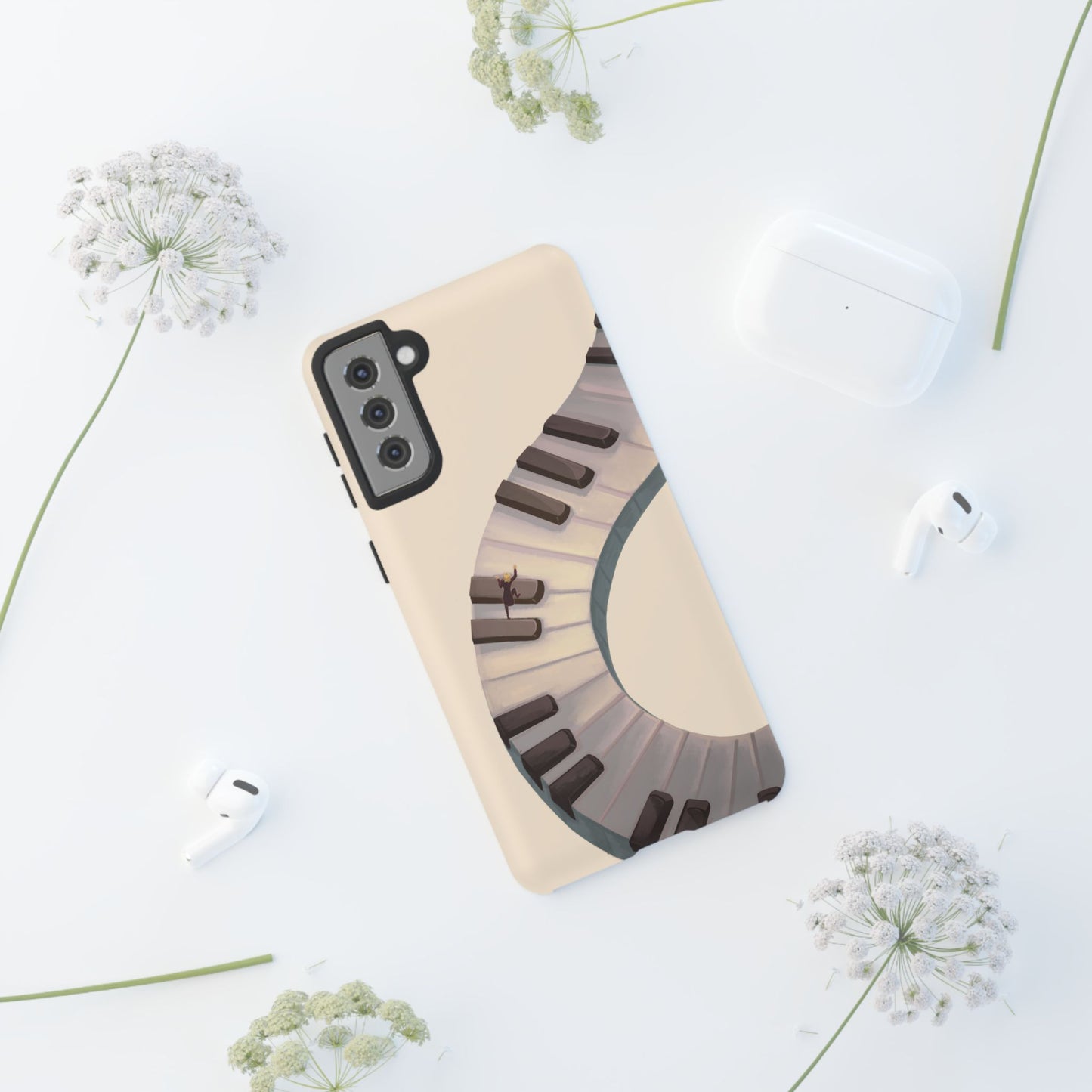 Phone Cases - Piano Staircase Design