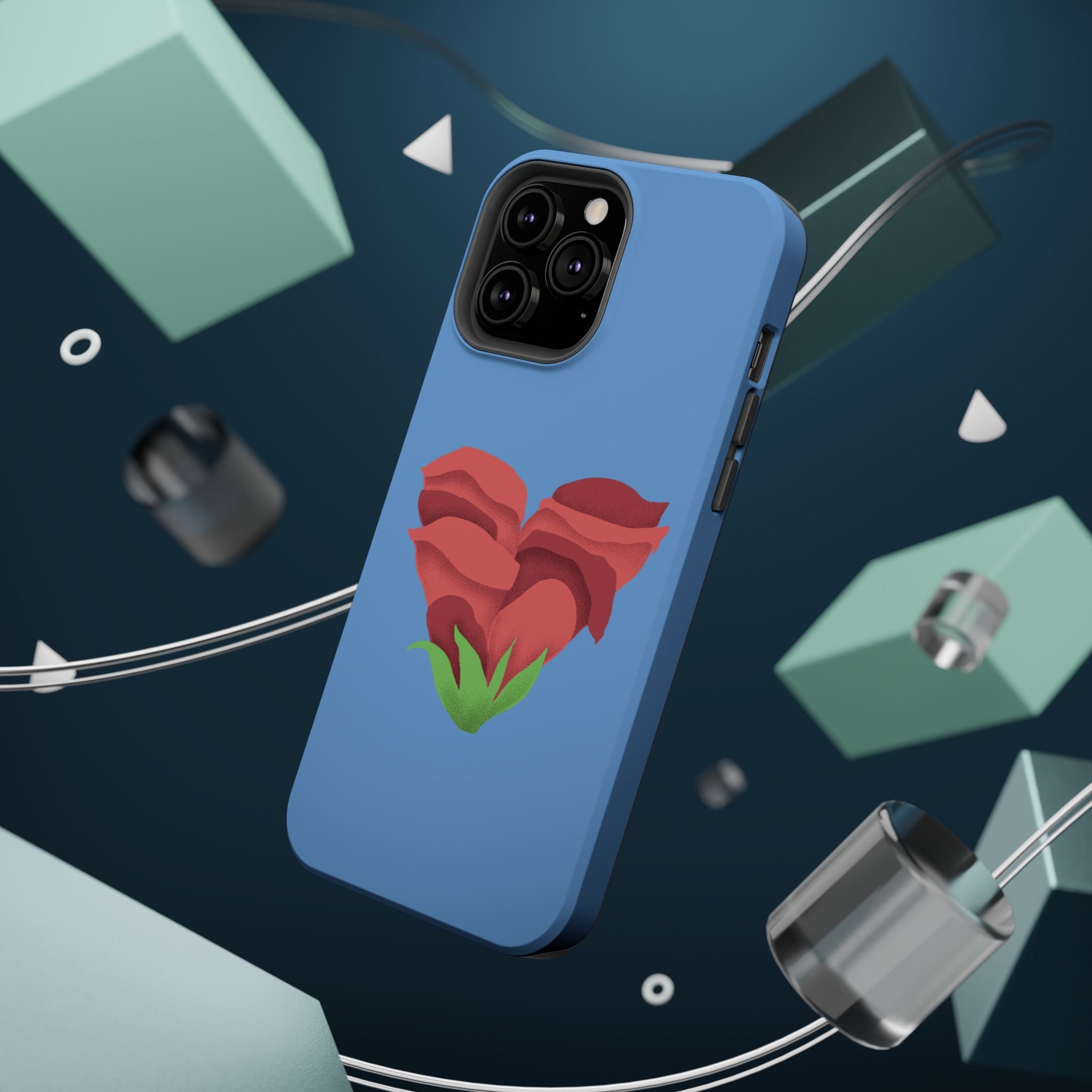 Heart in Bloom Phone Case