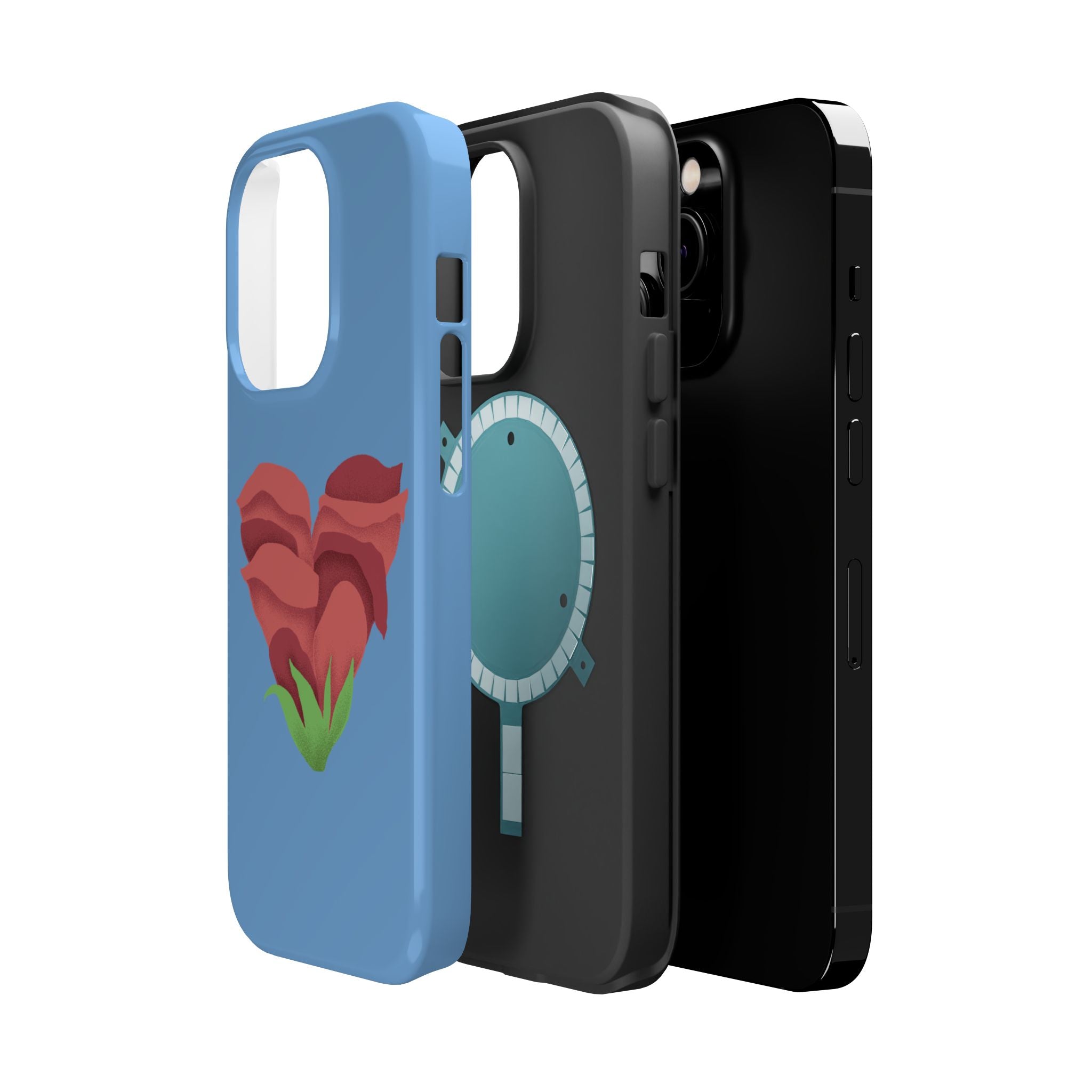 Heart in Bloom Phone Case