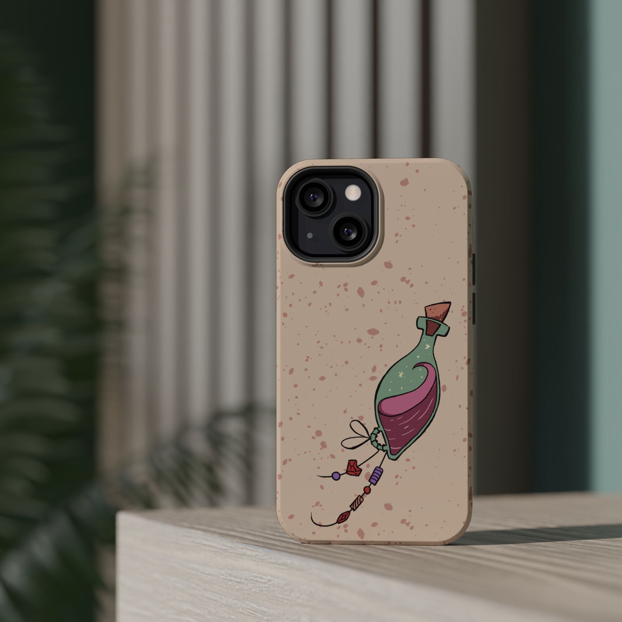Love in a Bottle – Minimal Art iPhone Case