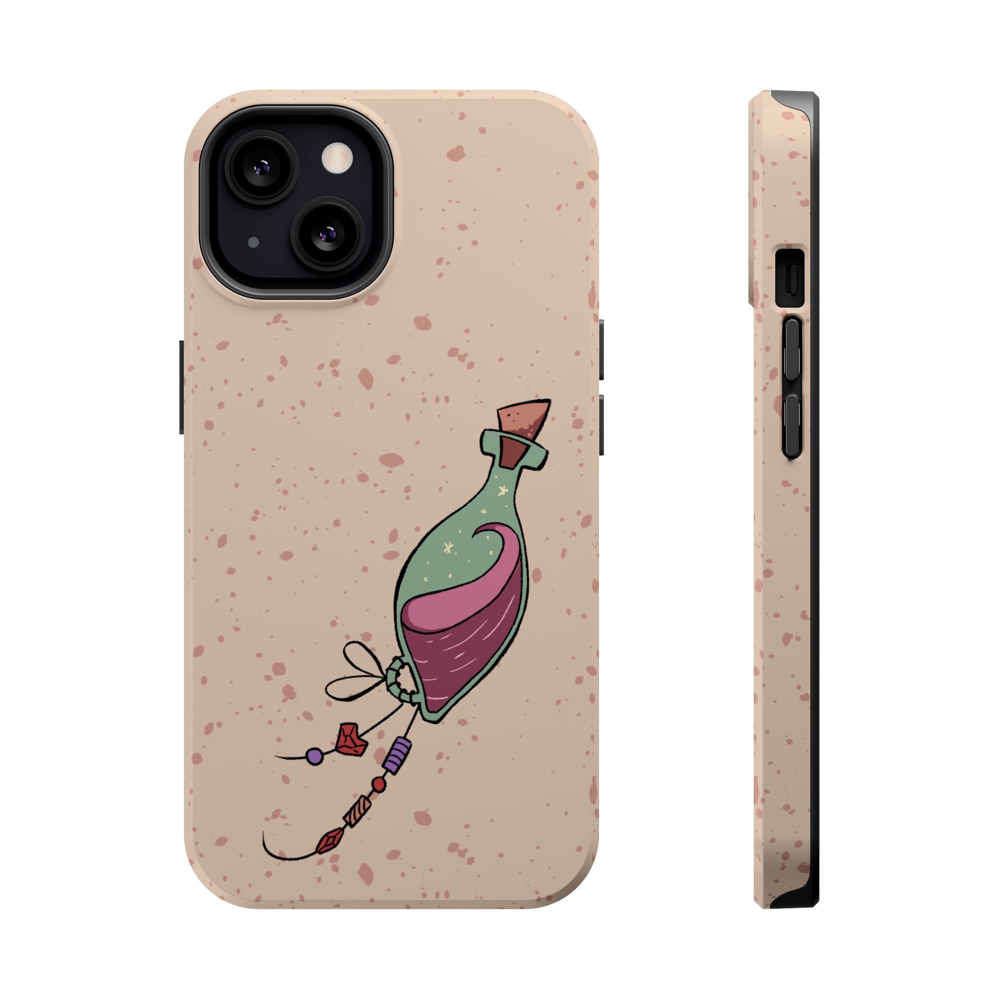 Love in a Bottle – Minimal Art iPhone Case