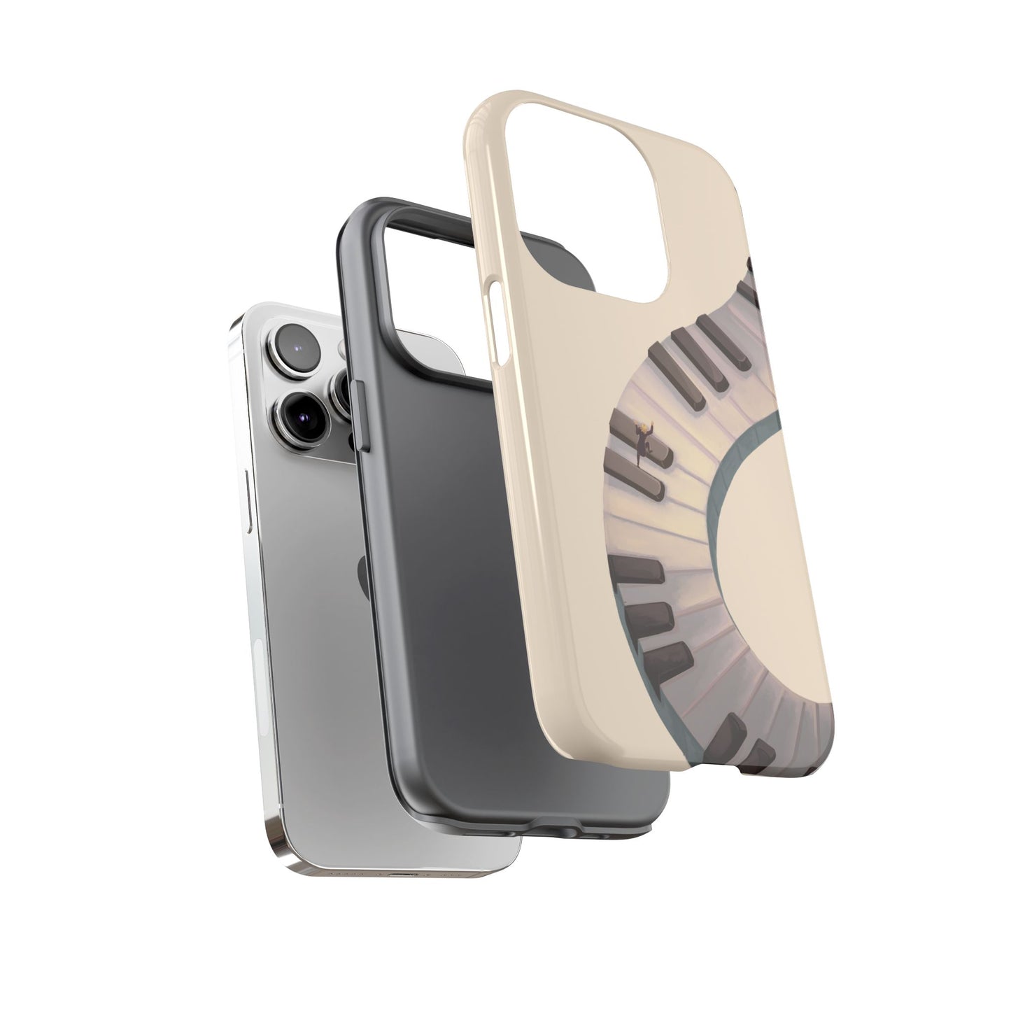 Phone Cases - Piano Staircase Design