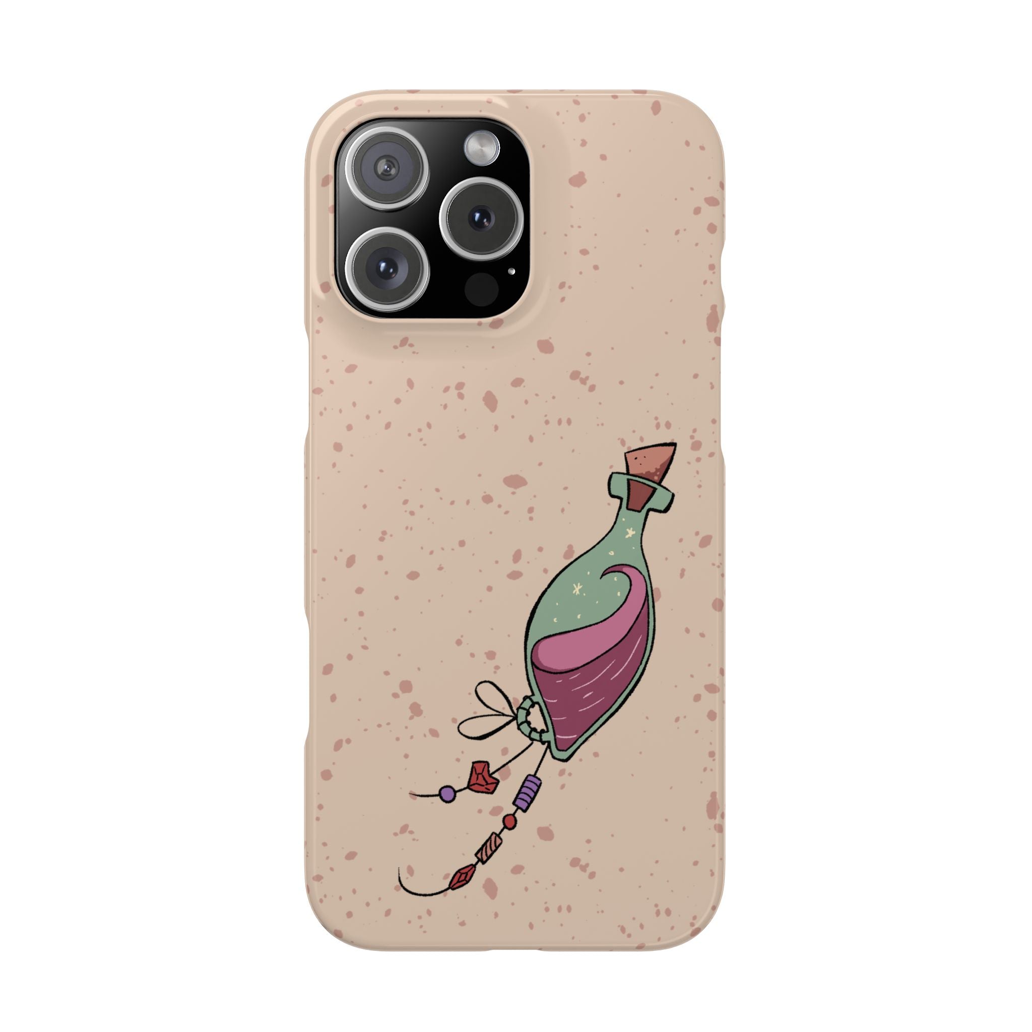 Love in a Bottle – Minimal Art iPhone Case