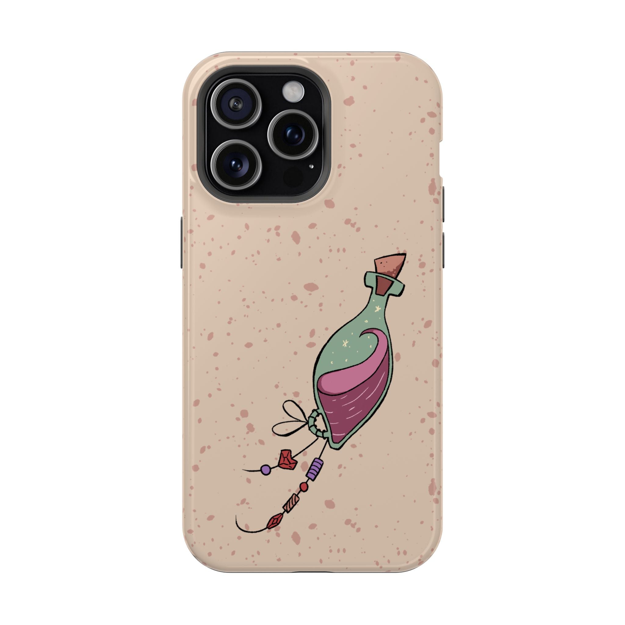 Love in a Bottle – Minimal Art iPhone Case