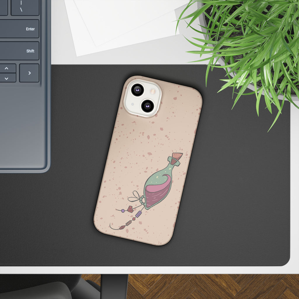 Love in a Bottle – Minimal Art iPhone Case