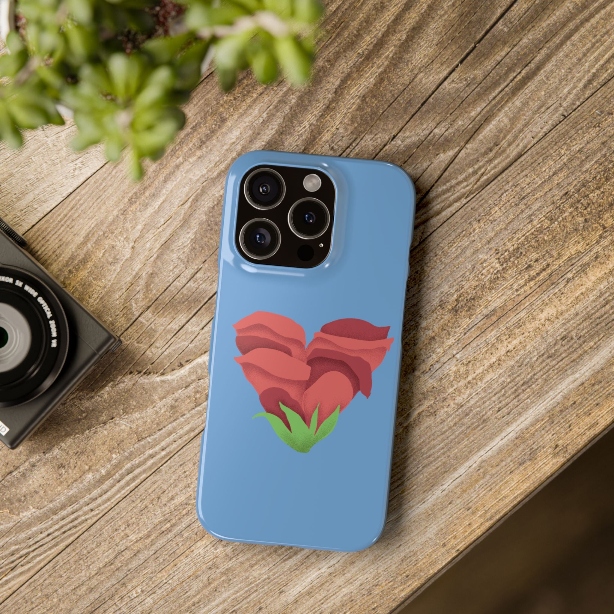 Heart in Bloom Phone Case