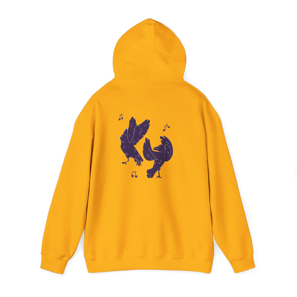 Musical Crows Artwork Hoodie