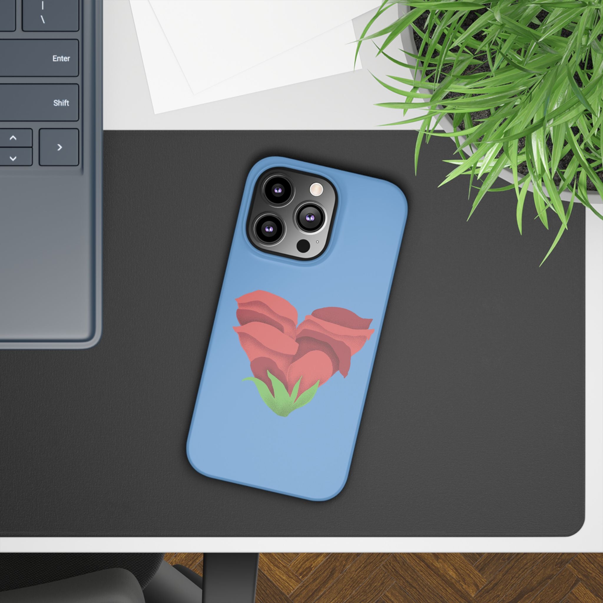 Heart in Bloom Phone Case