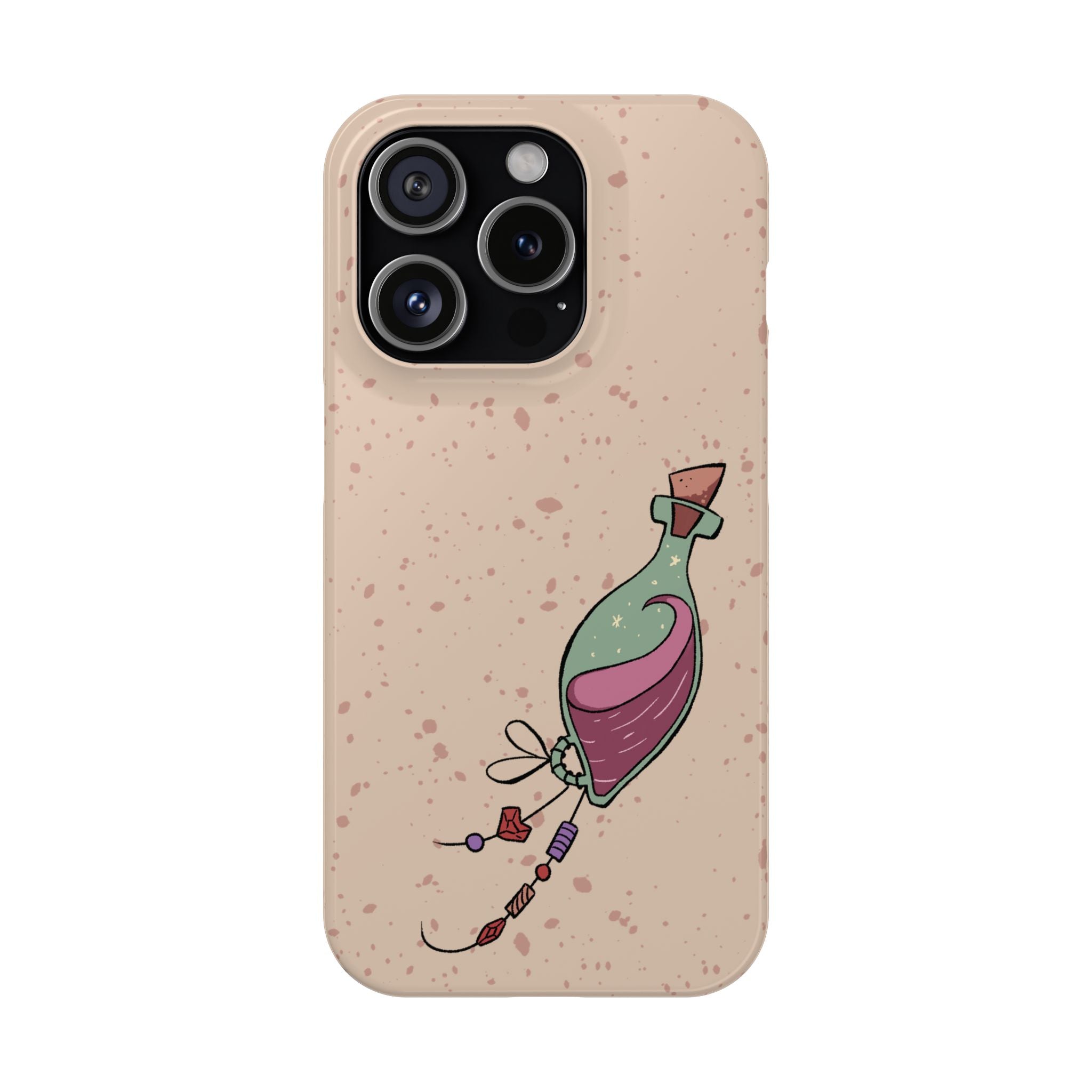 Love in a Bottle – Minimal Art iPhone Case