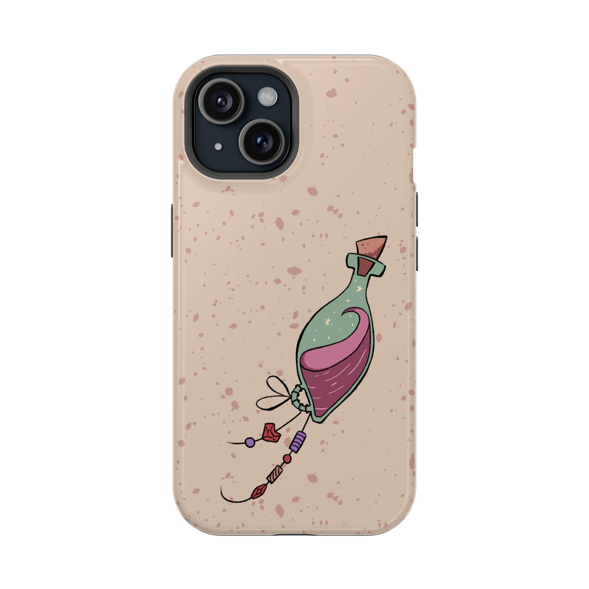 Love in a Bottle – Minimal Art iPhone Case