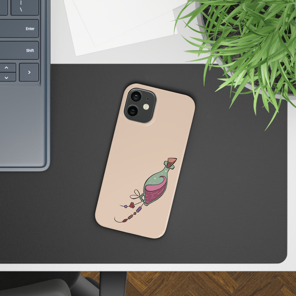 Love in a Bottle – Minimal Art iPhone Case
