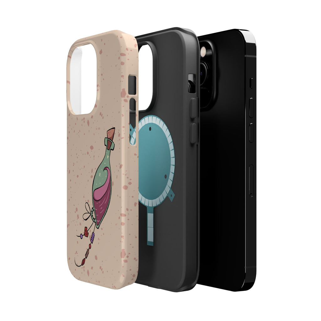 Love in a Bottle – Minimal Art iPhone Case