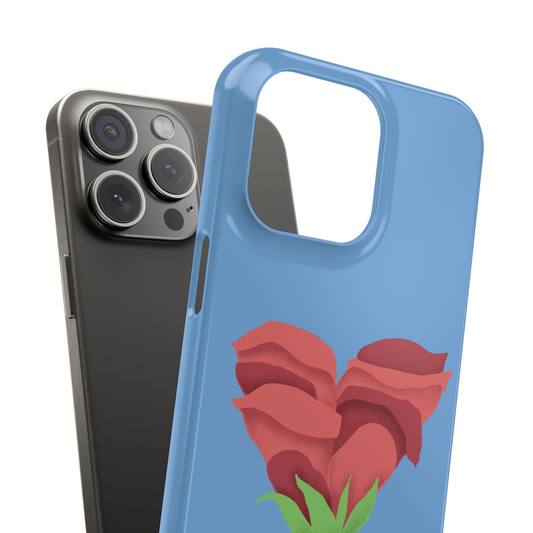 Heart in Bloom Phone Case