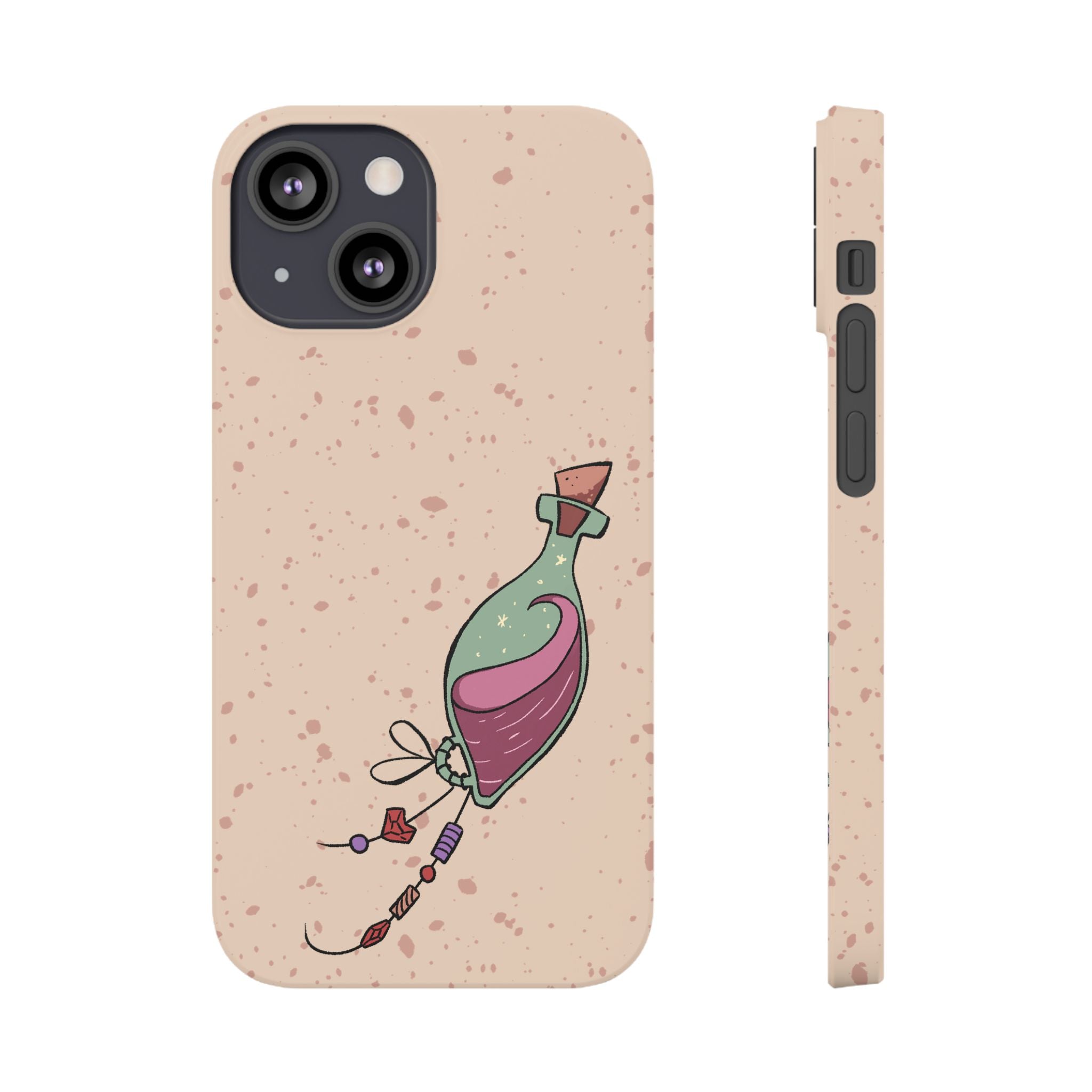 Love in a Bottle – Minimal Art iPhone Case