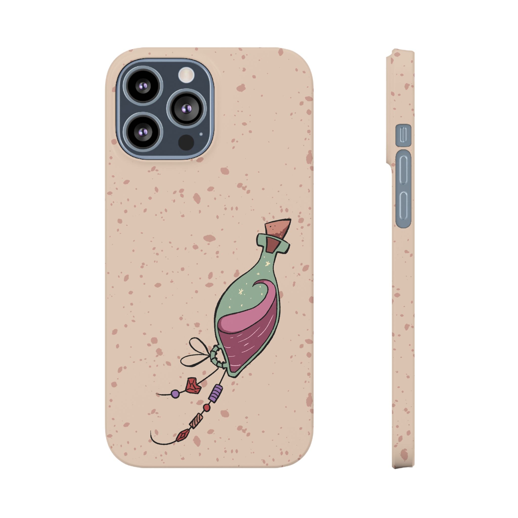 Love in a Bottle – Minimal Art iPhone Case