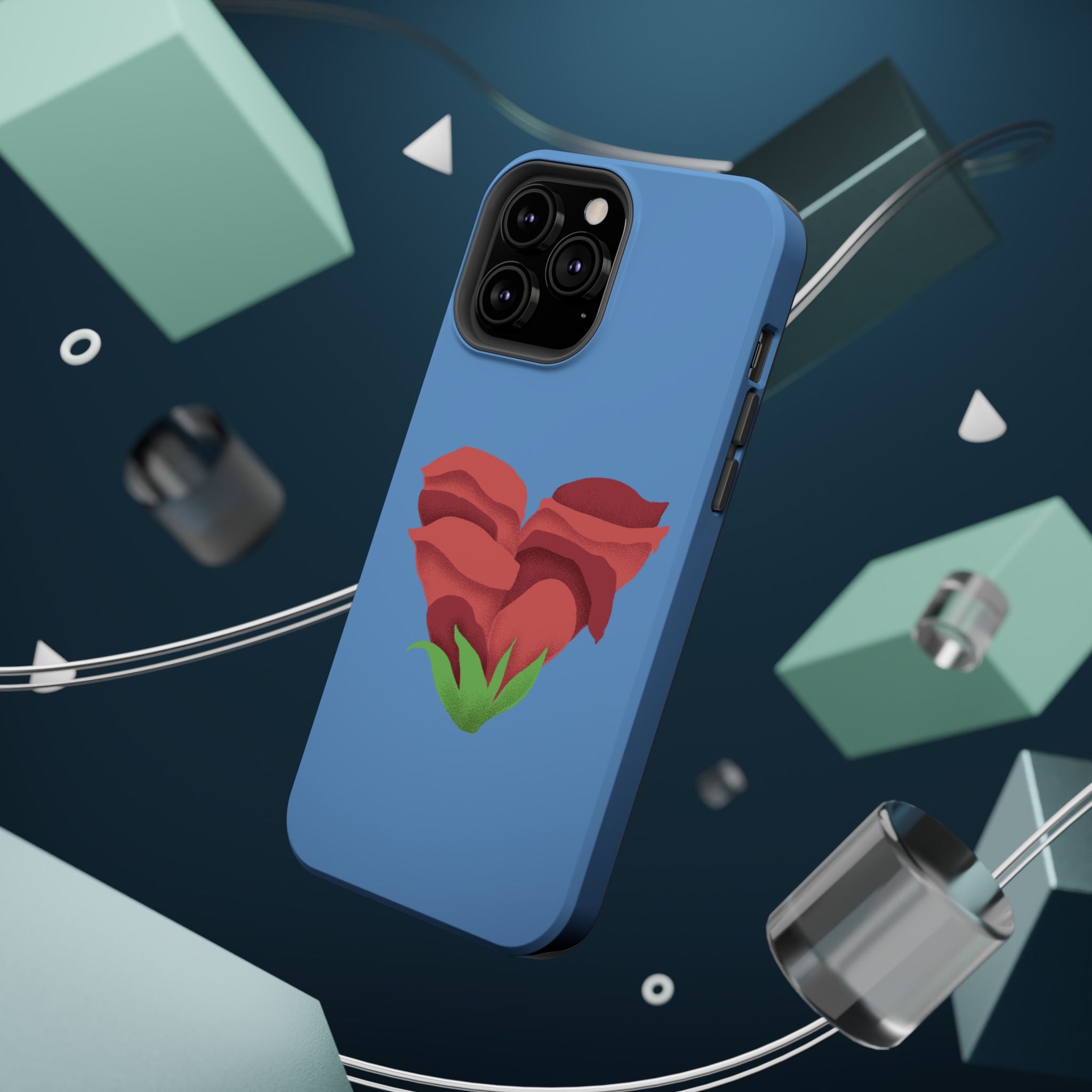Heart in Bloom Phone Case