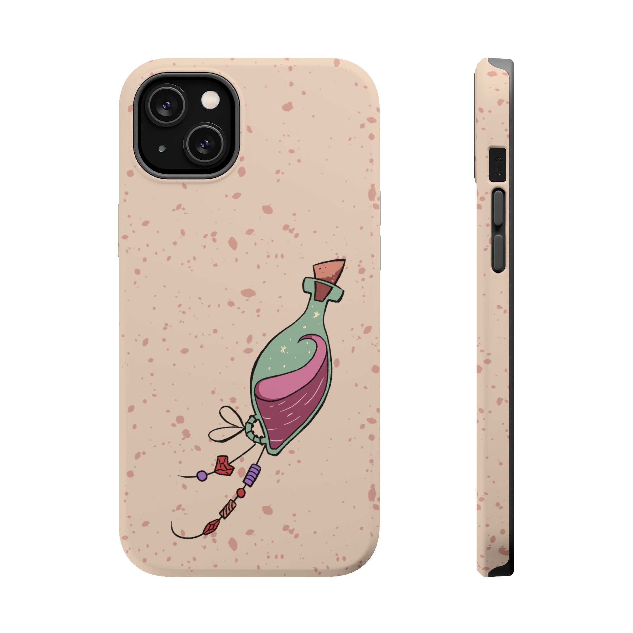 Love in a Bottle – Minimal Art iPhone Case
