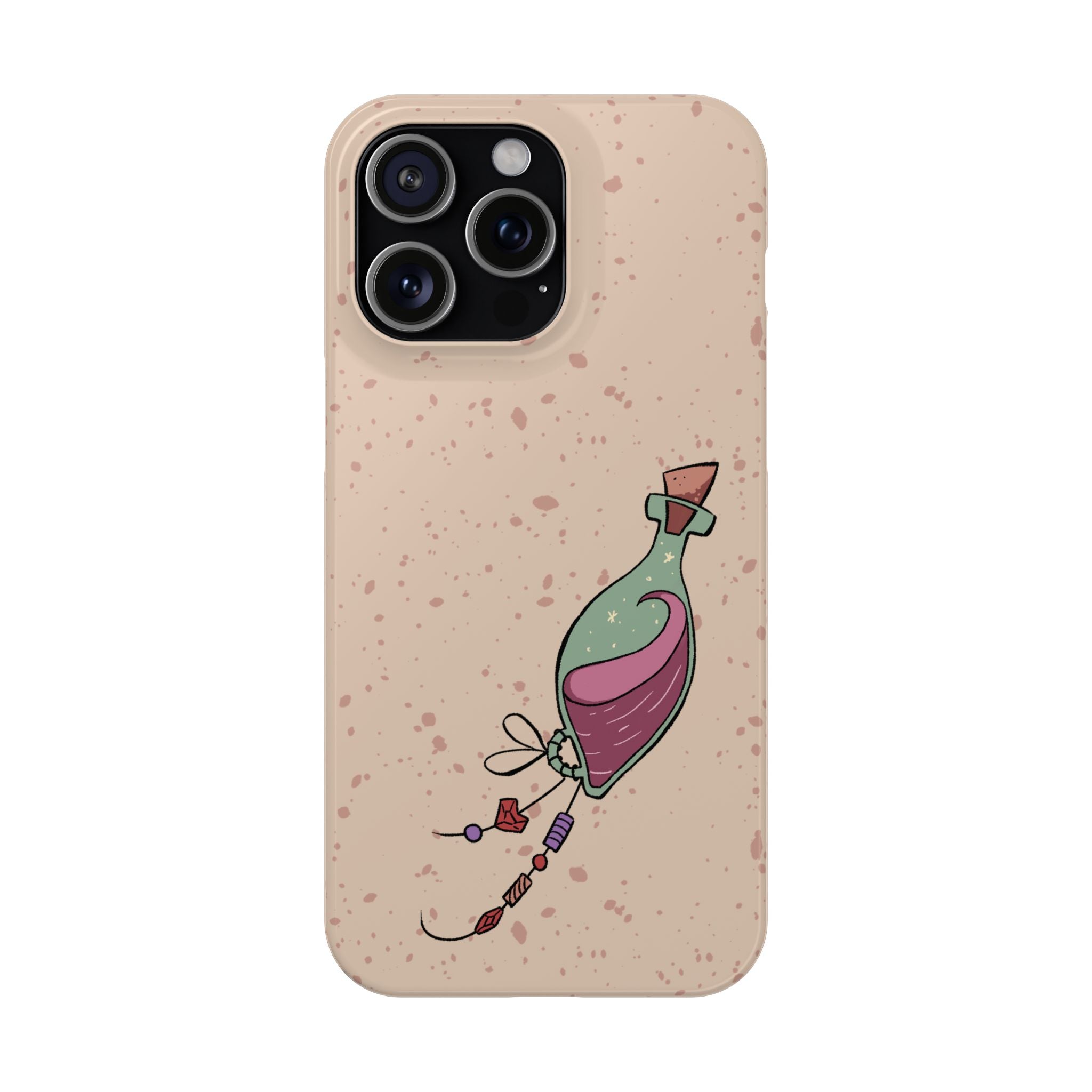 Love in a Bottle – Minimal Art iPhone Case
