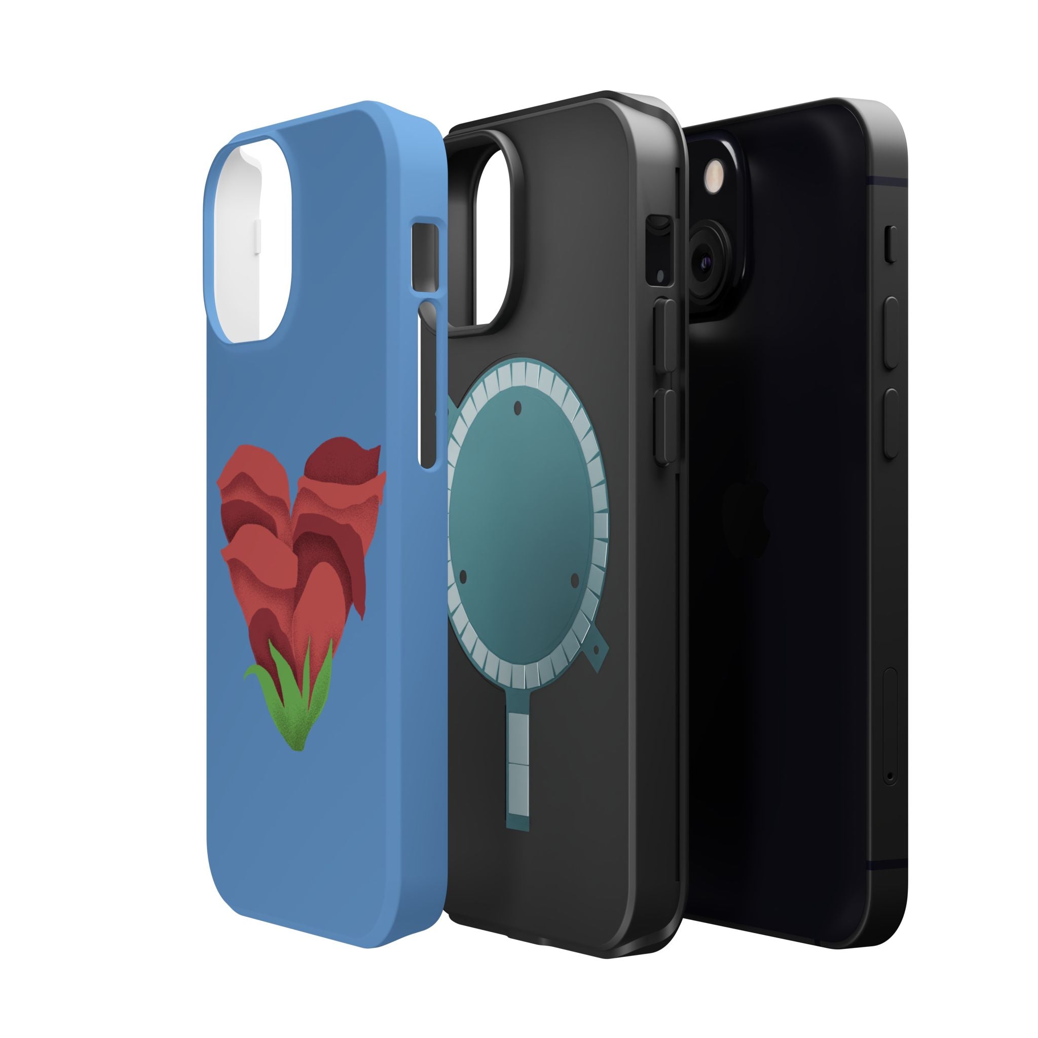 Heart in Bloom Phone Case