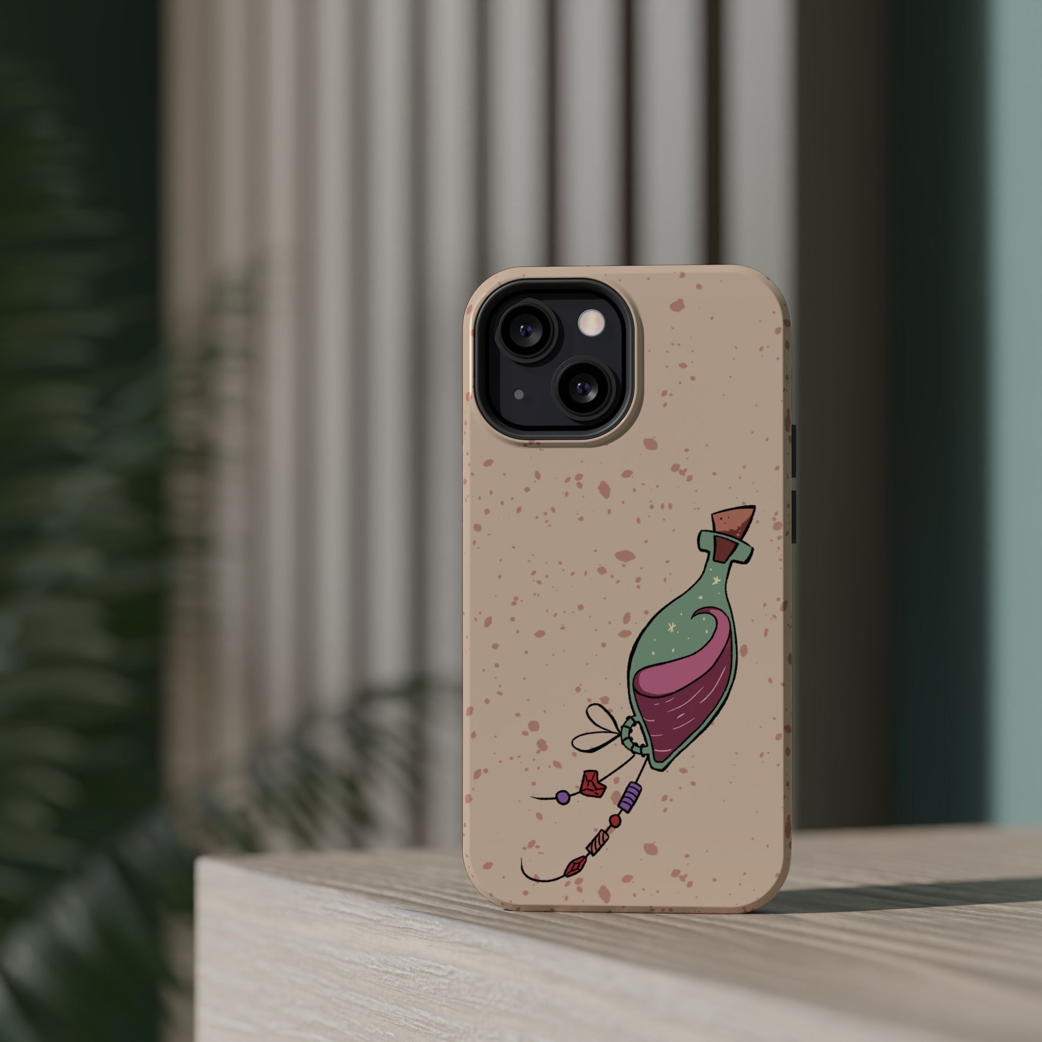Love in a Bottle – Minimal Art iPhone Case