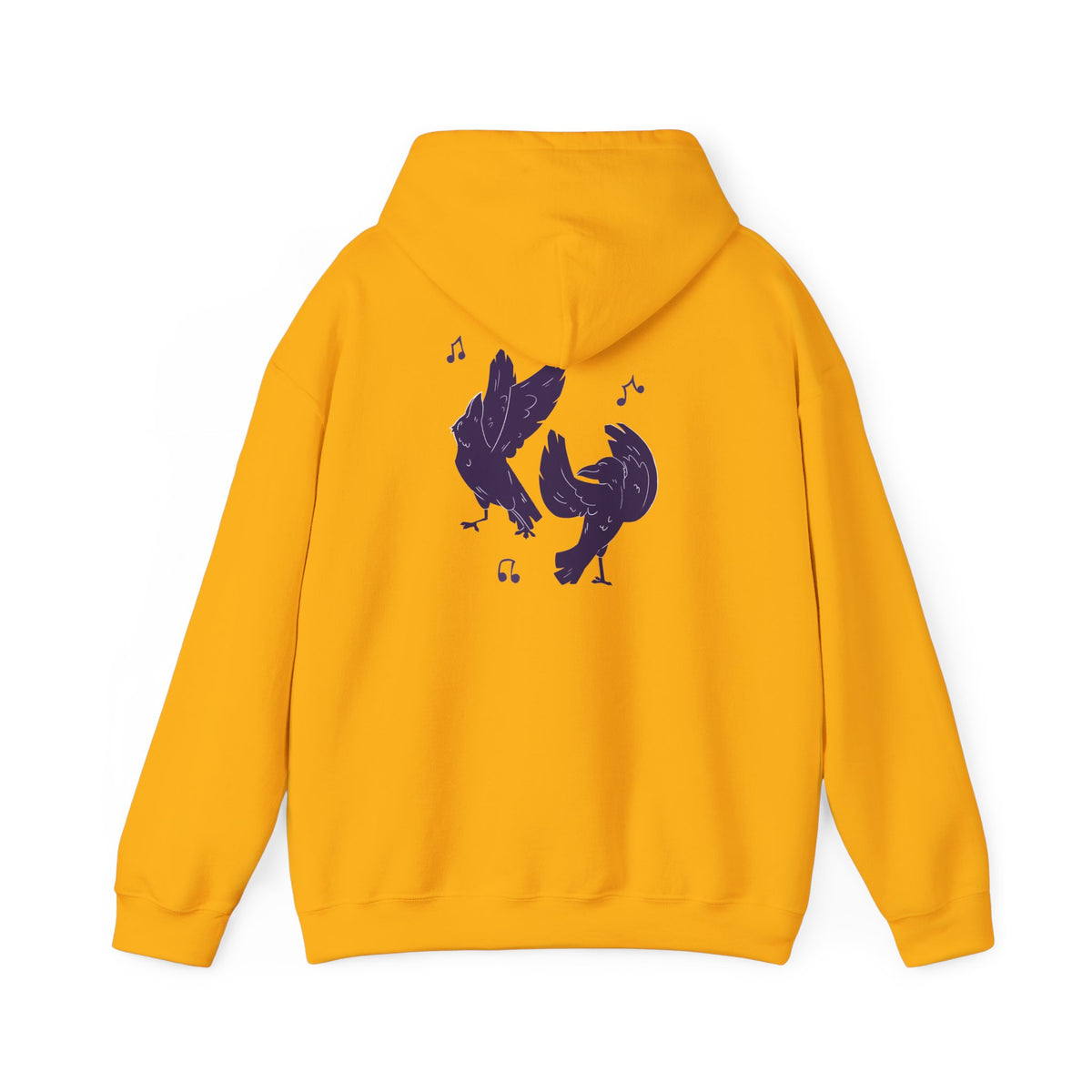 Musical Crows Artwork Hoodie