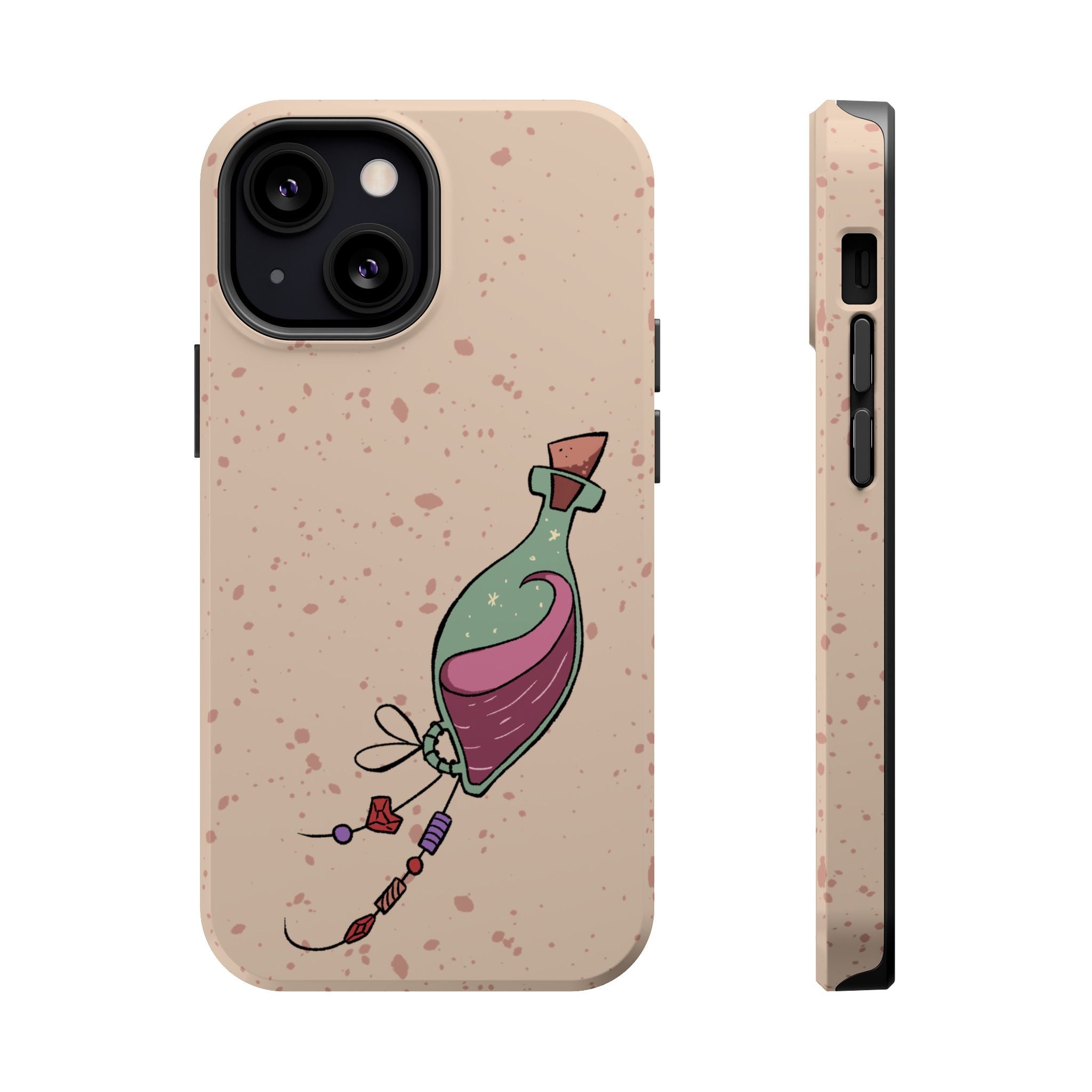 Love in a Bottle – Minimal Art iPhone Case