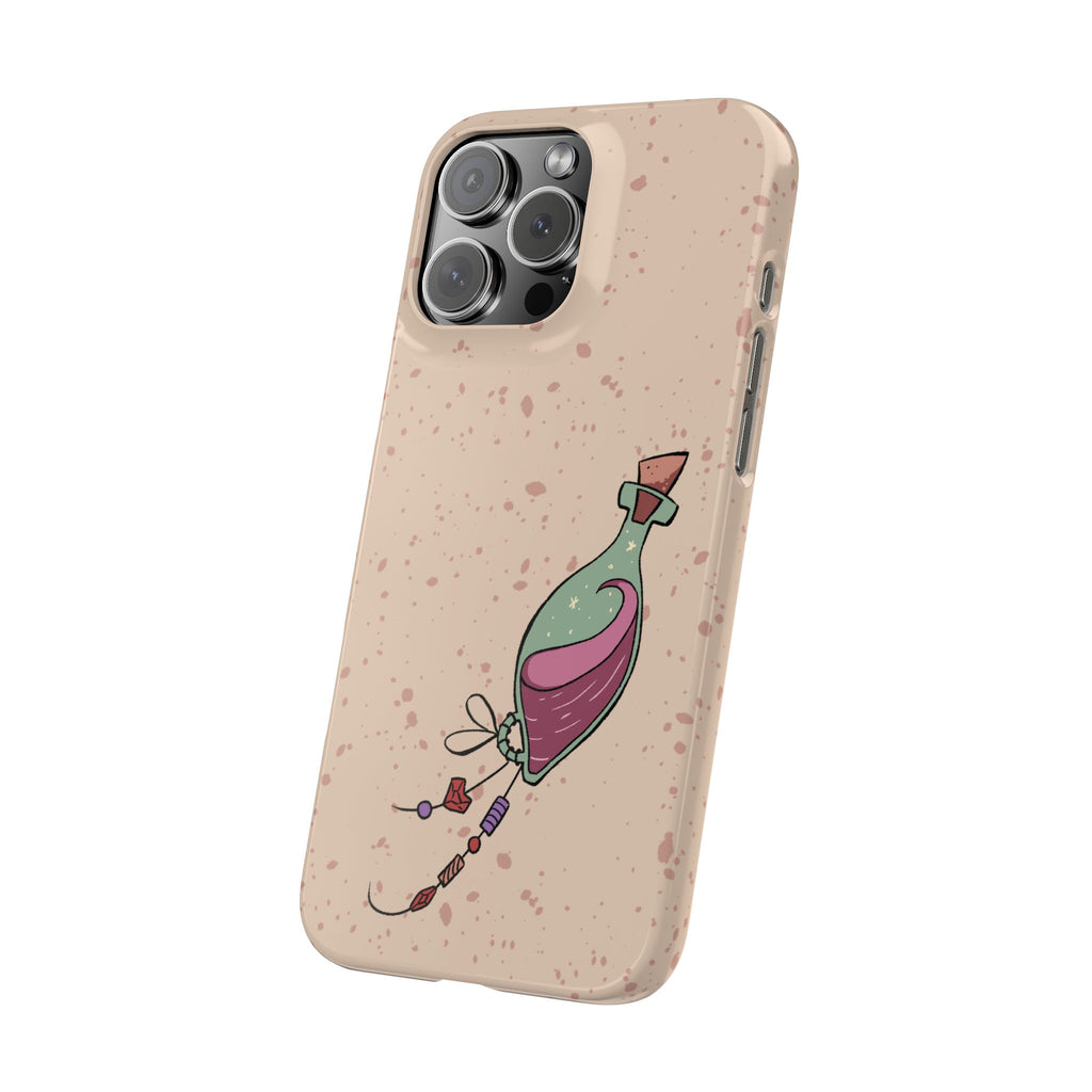 Love in a Bottle – Minimal Art iPhone Case