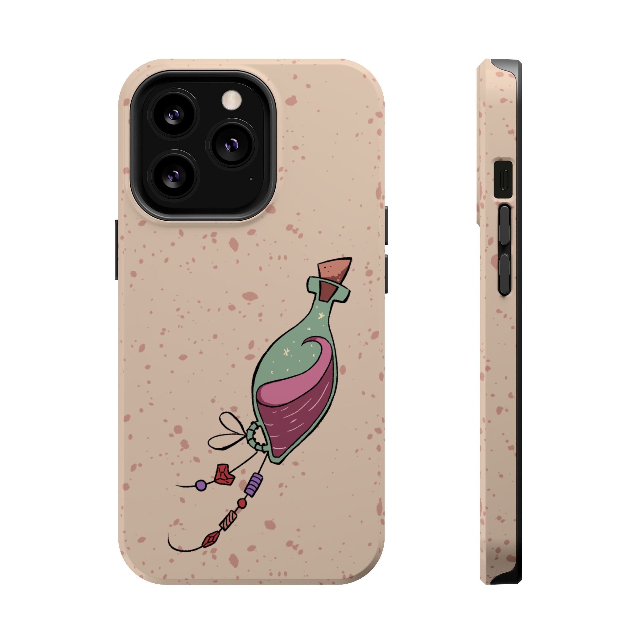 Love in a Bottle – Minimal Art iPhone Case