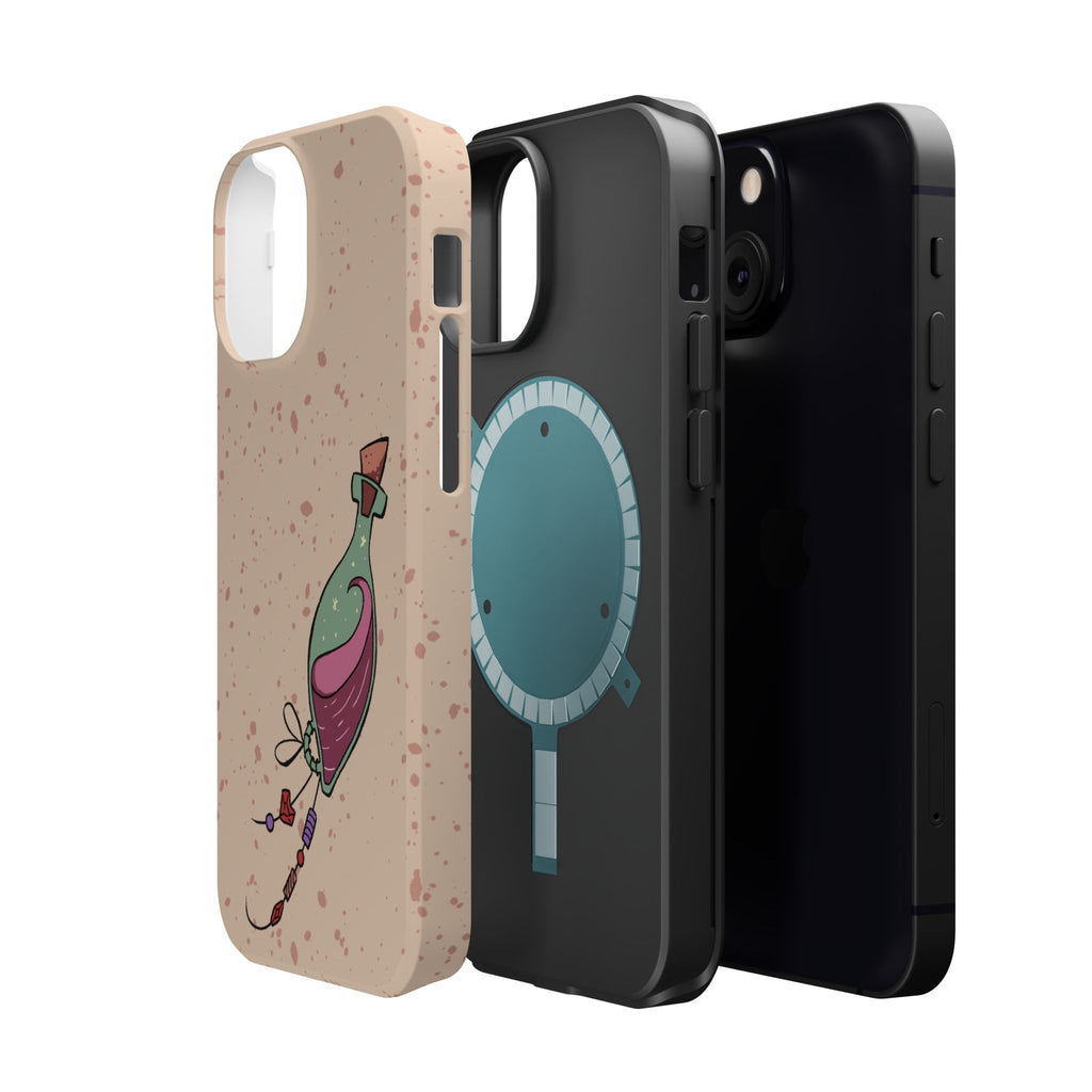 Love in a Bottle – Minimal Art iPhone Case