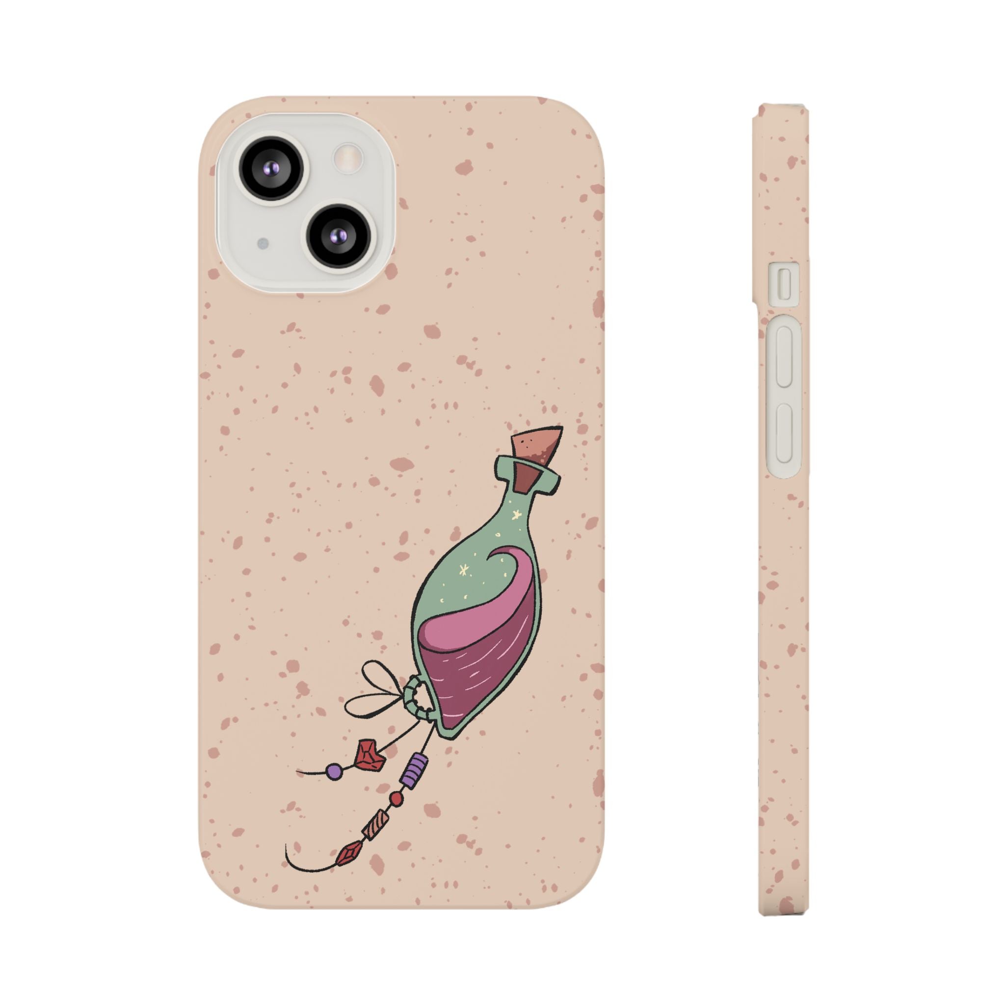 Love in a Bottle – Minimal Art iPhone Case