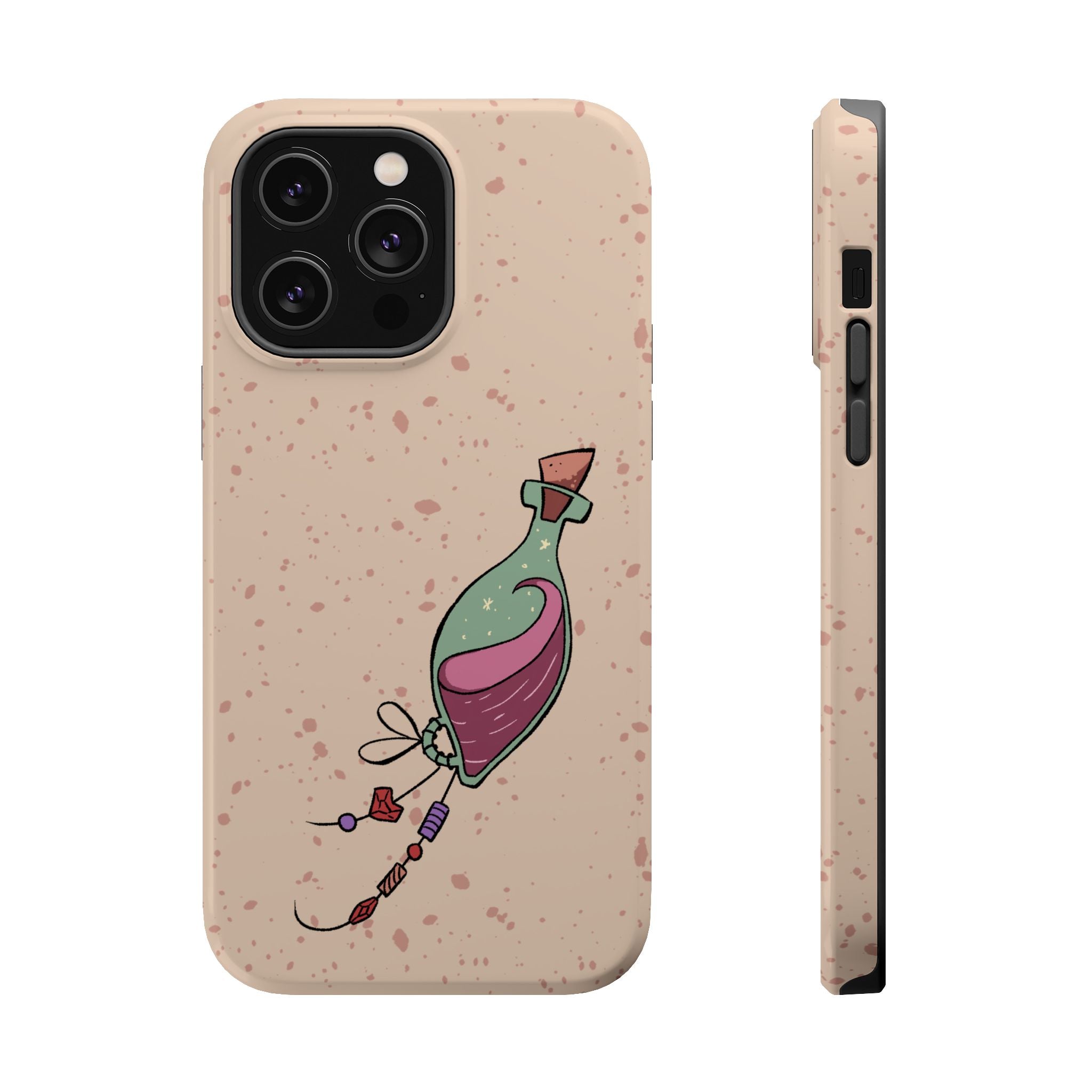 Love in a Bottle – Minimal Art iPhone Case