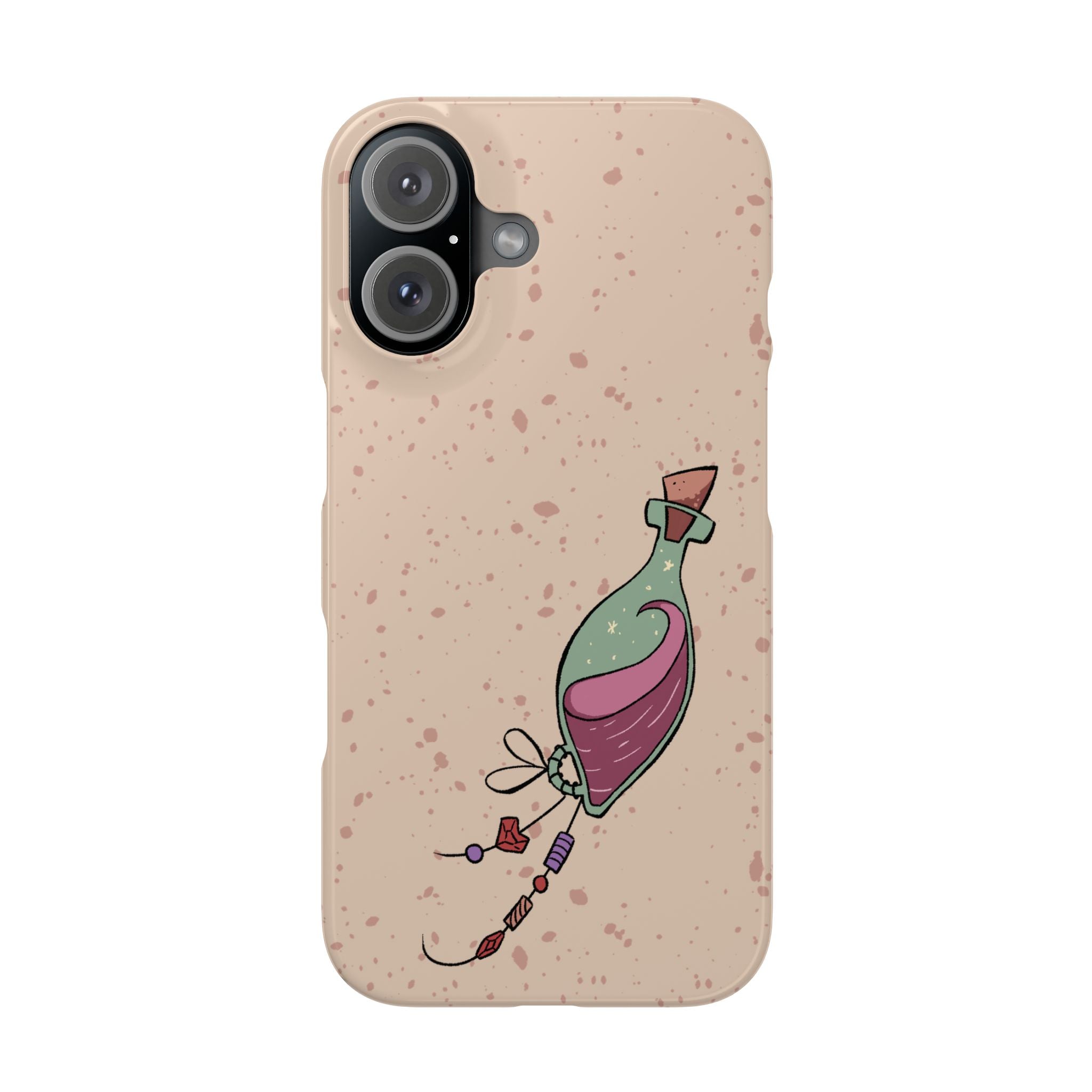 Love in a Bottle – Minimal Art iPhone Case