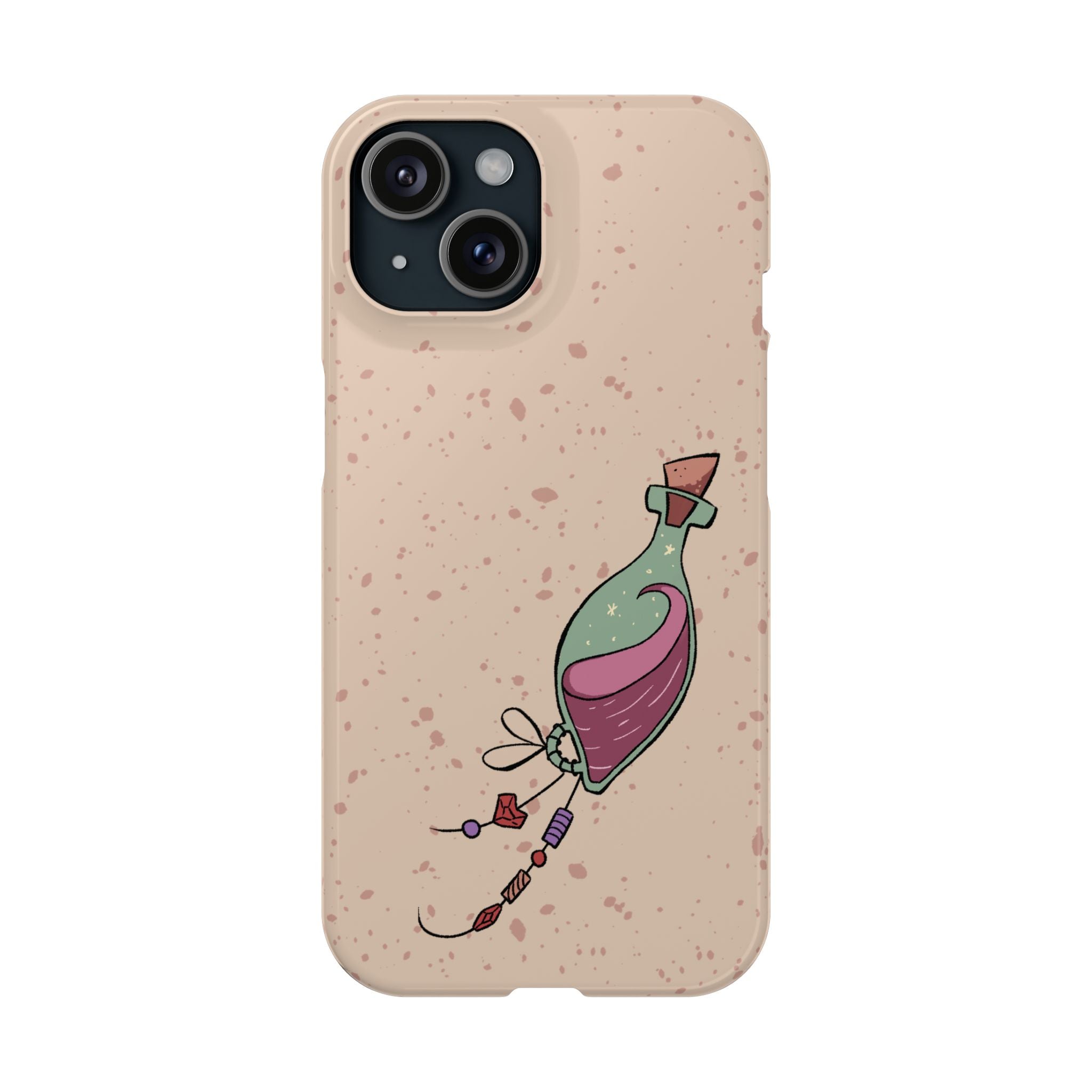 Love in a Bottle – Minimal Art iPhone Case