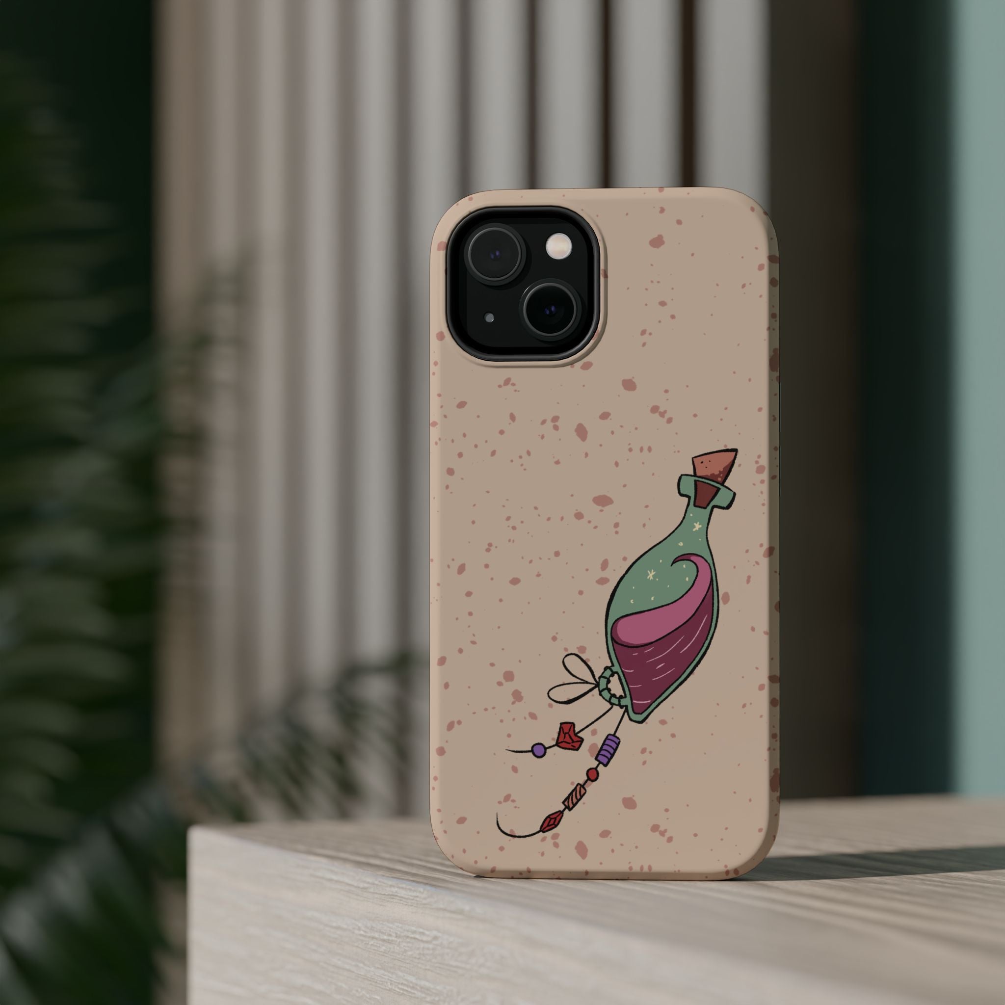 Love in a Bottle – Minimal Art iPhone Case