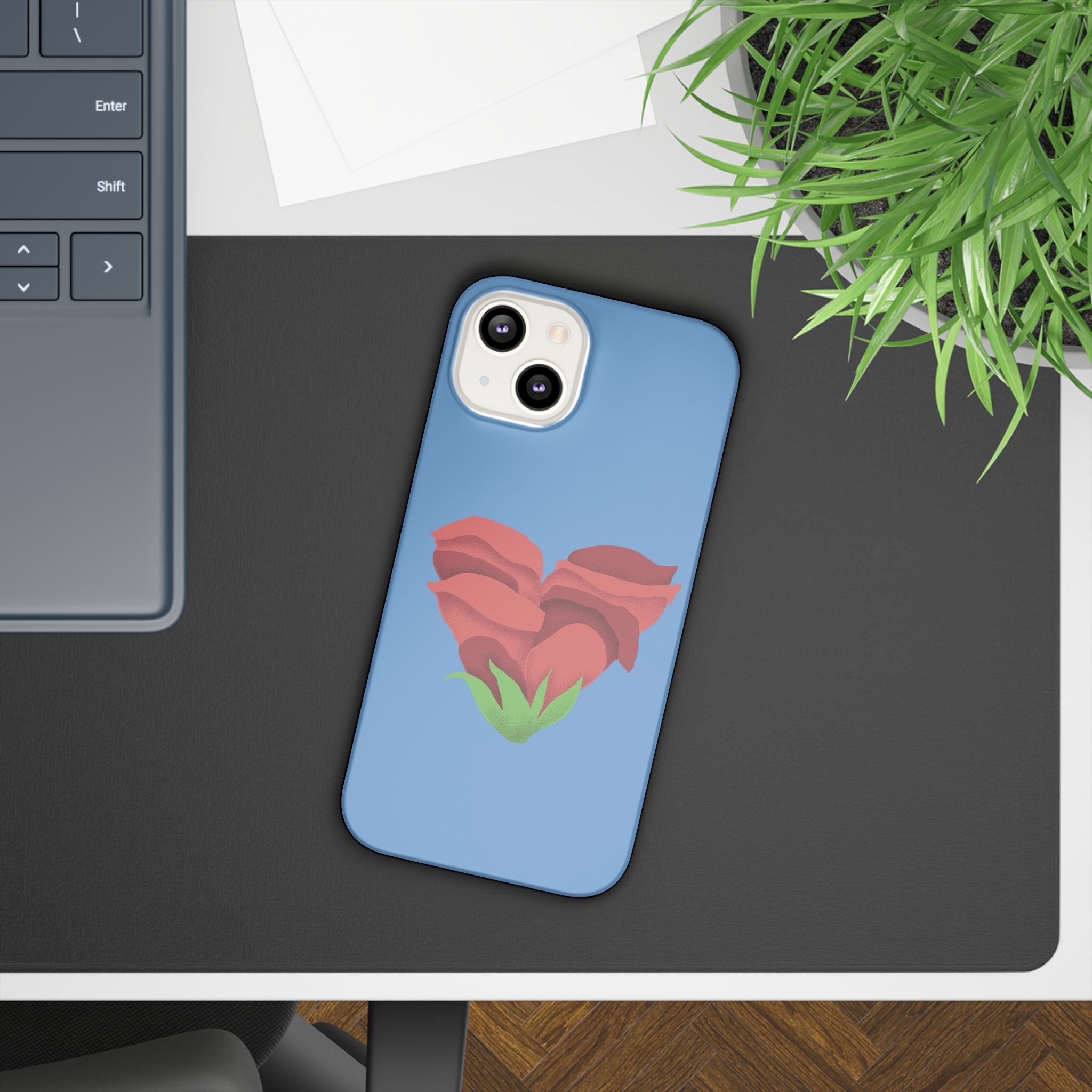 Heart in Bloom Phone Case