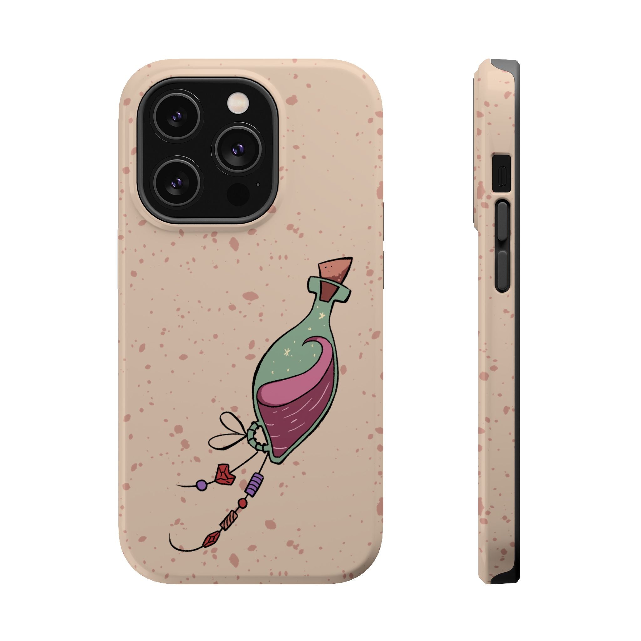 Love in a Bottle – Minimal Art iPhone Case