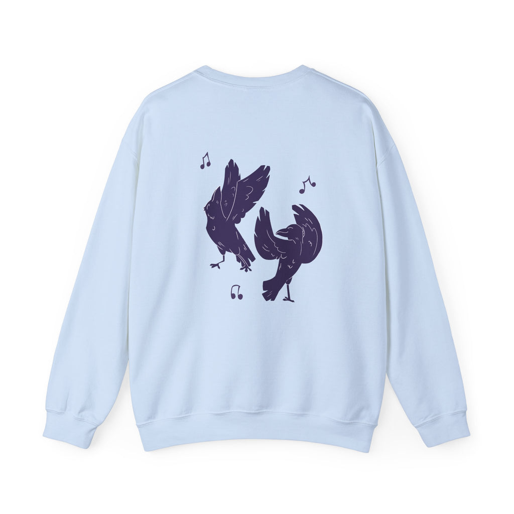 Musical Crows Artwork Sweatshirt
