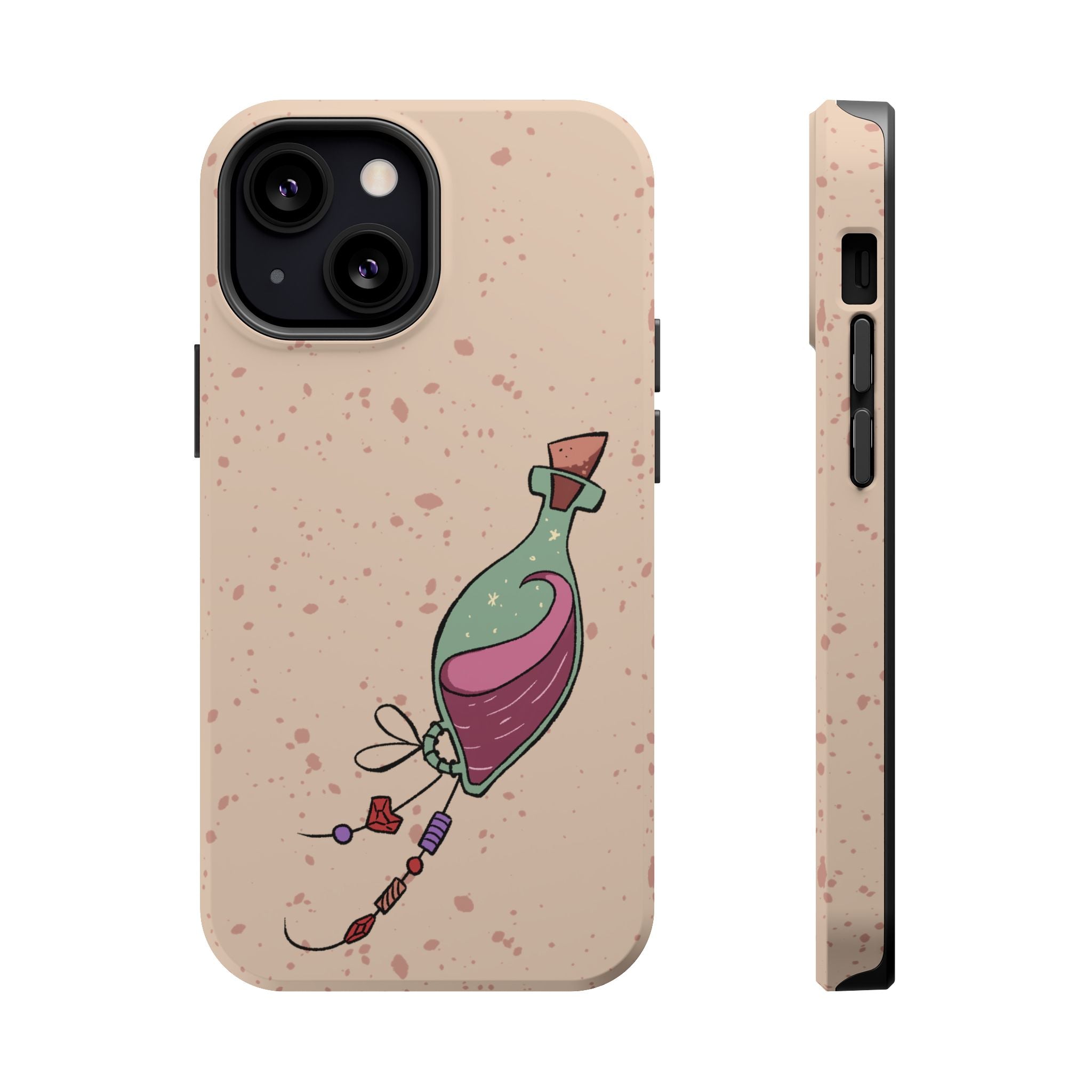 Love in a Bottle – Minimal Art iPhone Case