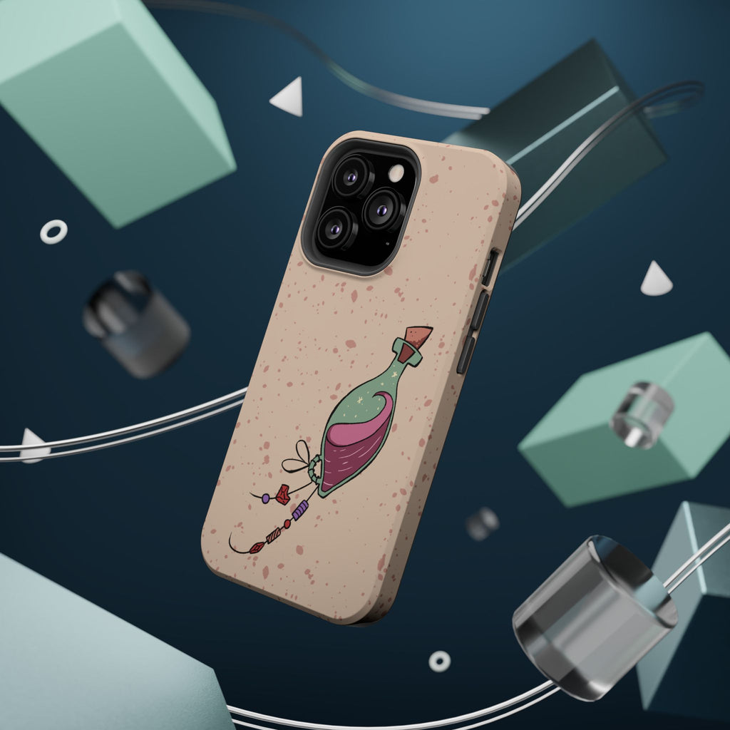 Love in a Bottle – Minimal Art iPhone Case