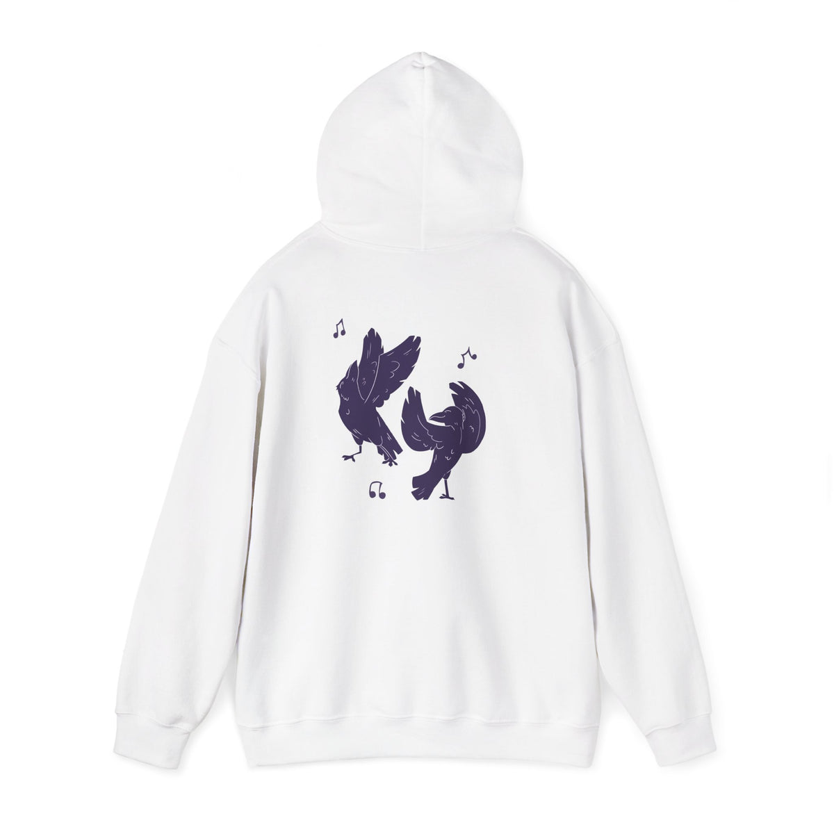 Musical Crows Artwork Hoodie