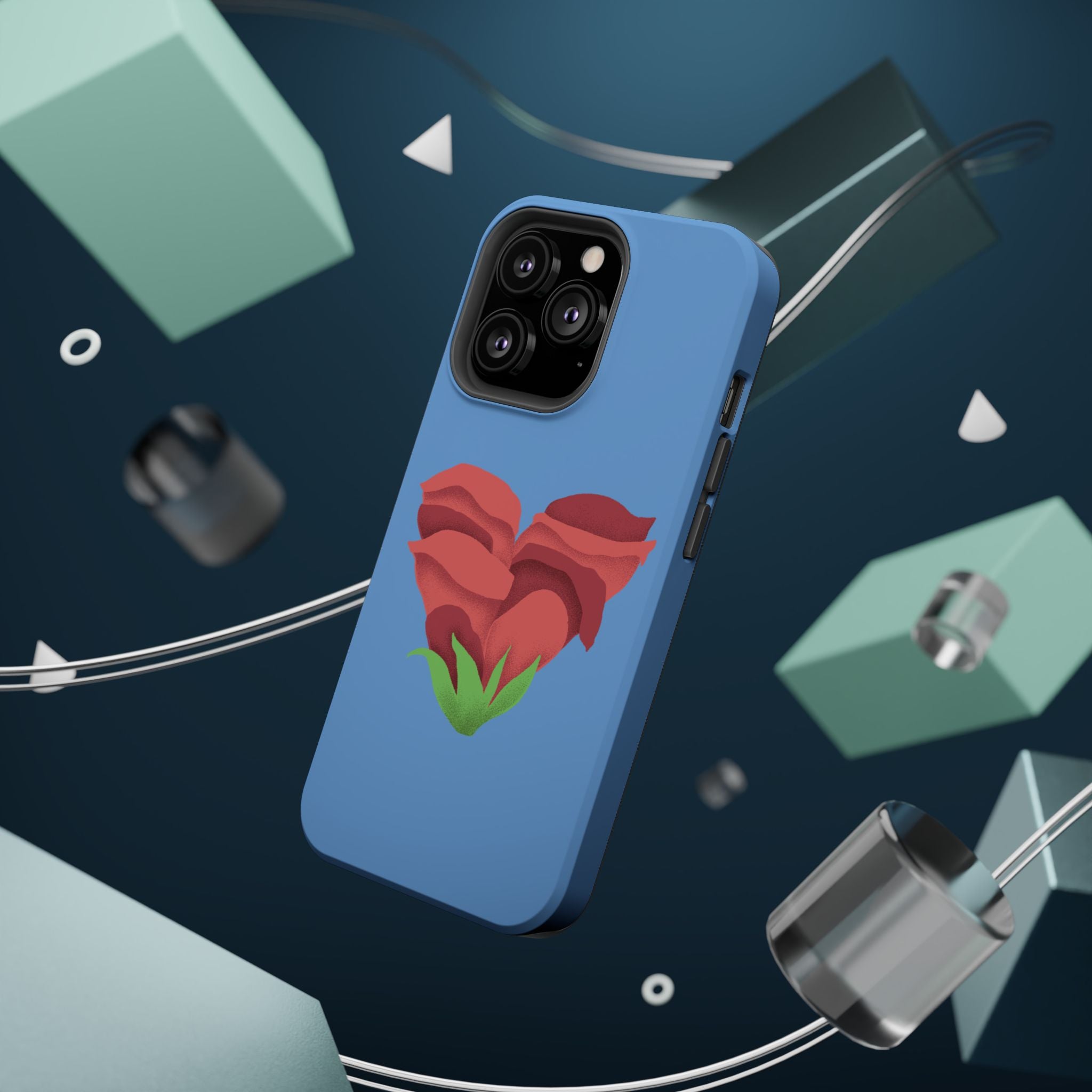 Heart in Bloom Phone Case