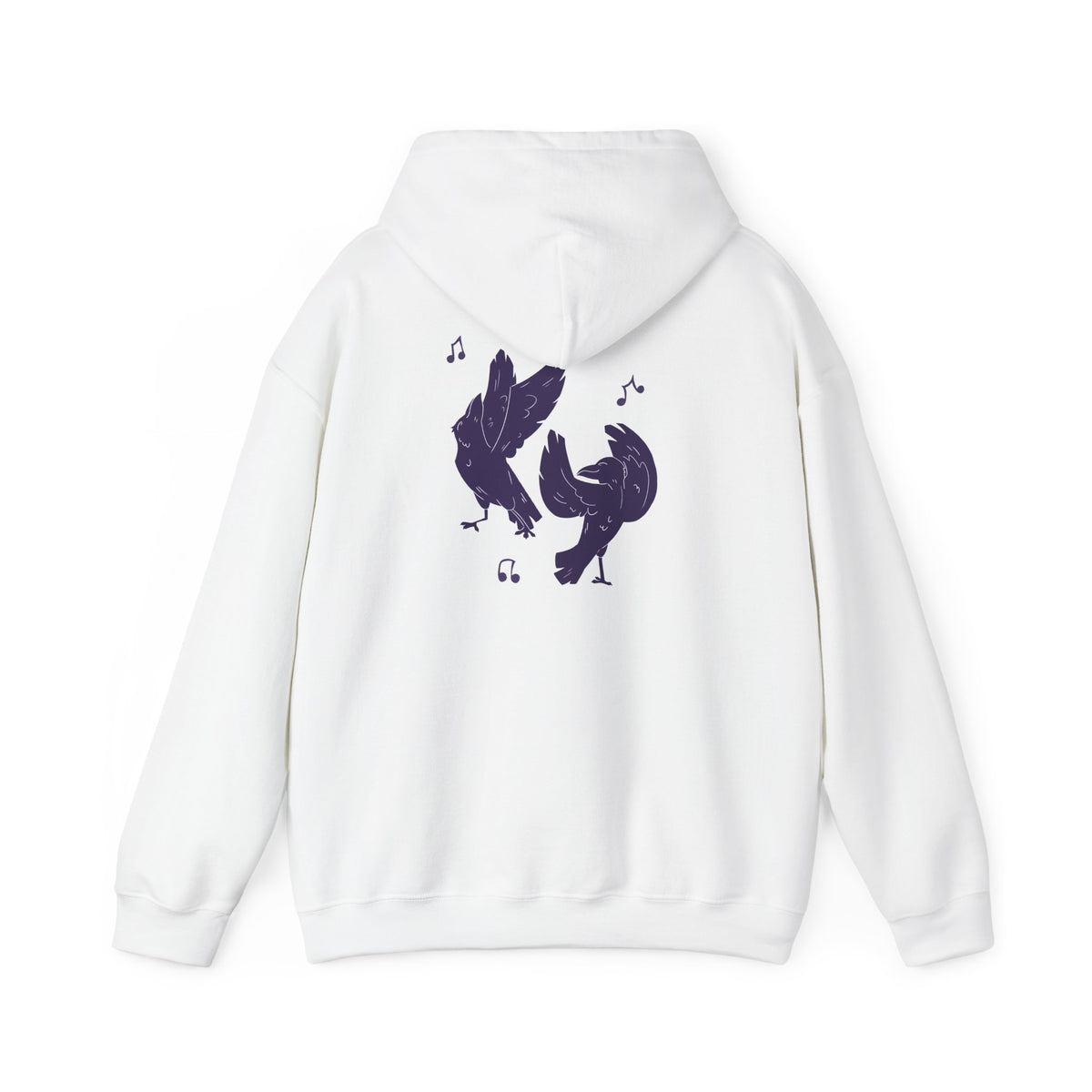 Musical Crows Artwork Hoodie