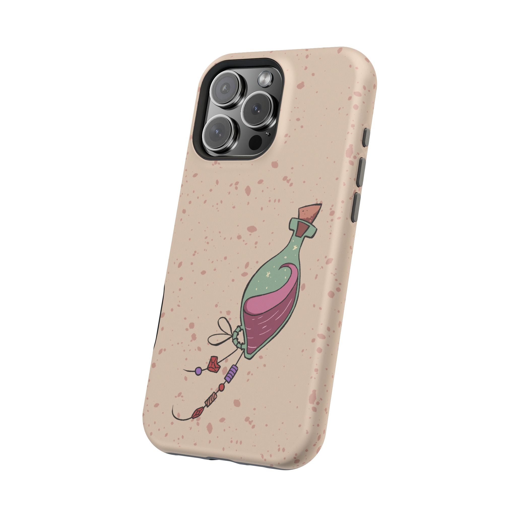 Love in a Bottle – Minimal Art iPhone Case