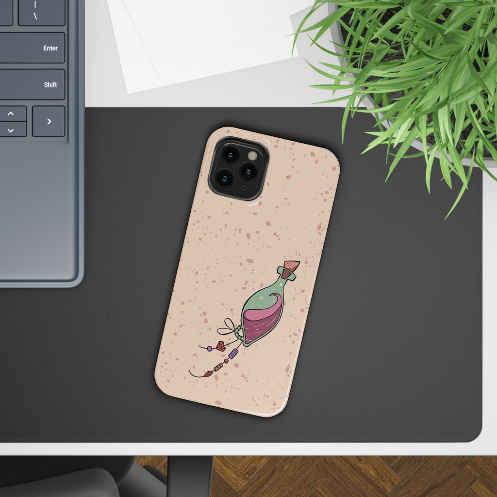 Love in a Bottle – Minimal Art iPhone Case
