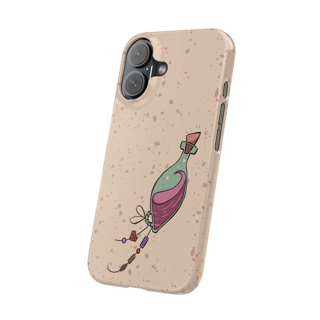 Love in a Bottle – Minimal Art iPhone Case