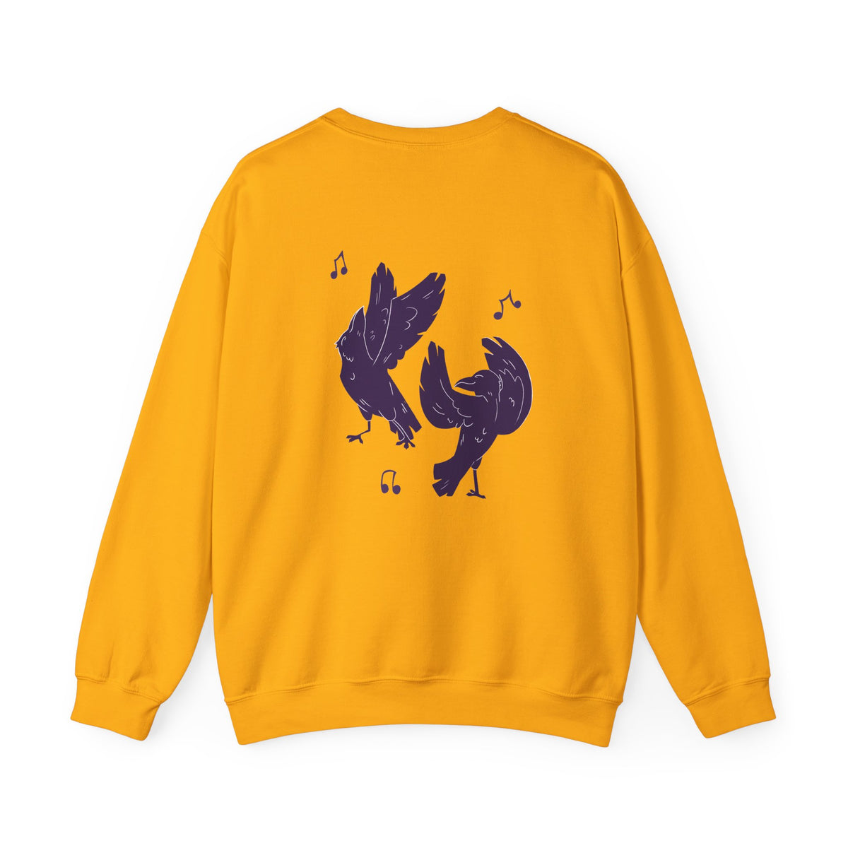 Musical Crows Artwork Sweatshirt