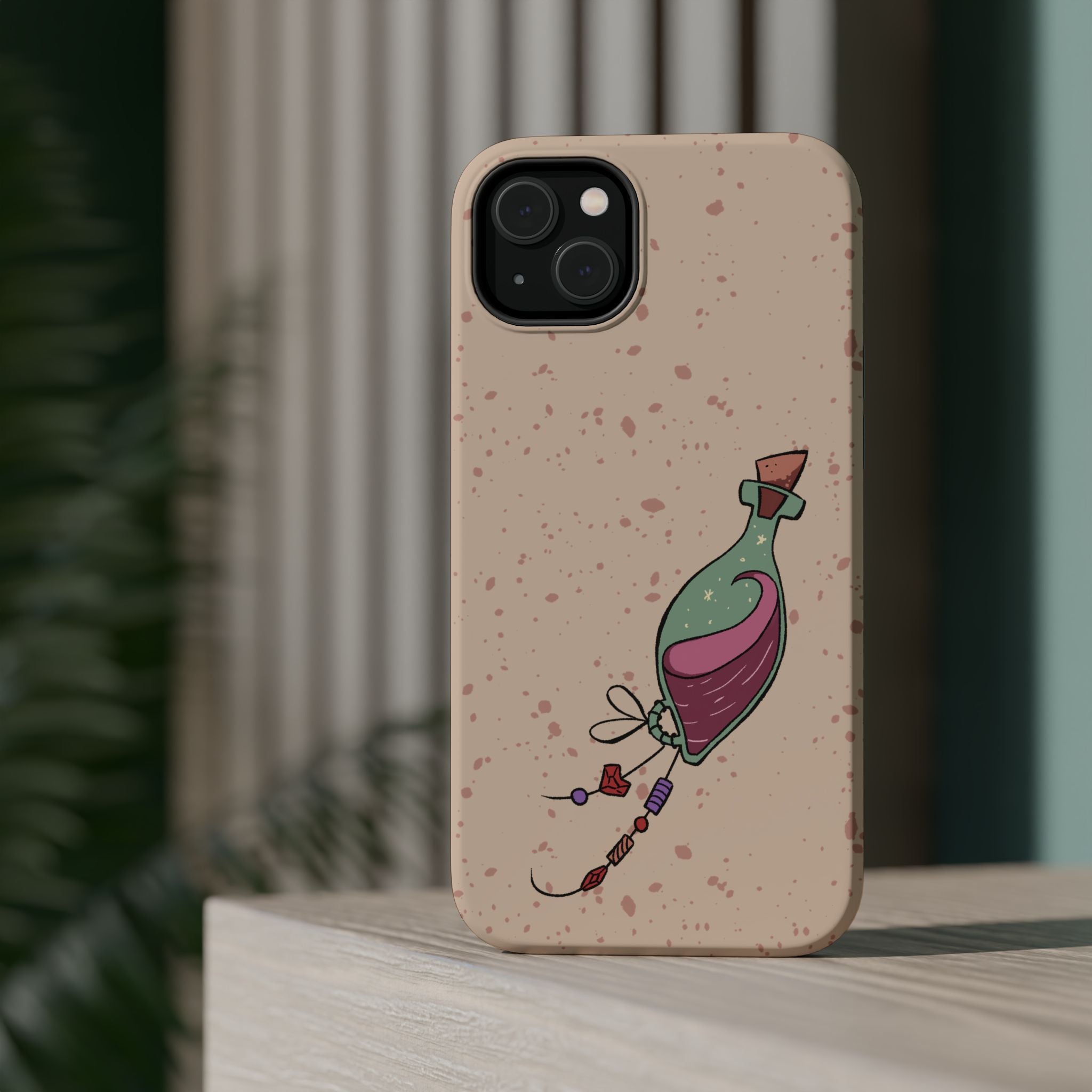 Love in a Bottle – Minimal Art iPhone Case