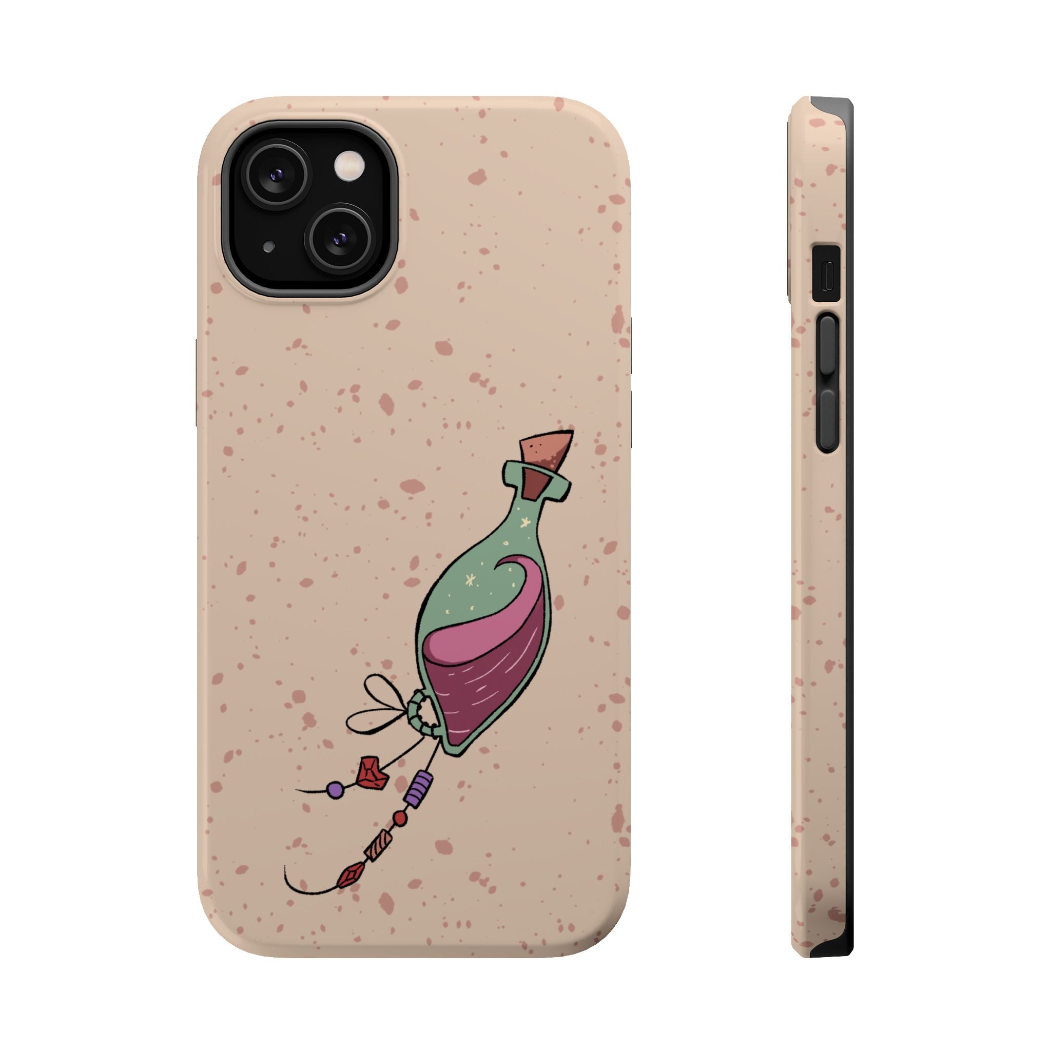 Love in a Bottle – Minimal Art iPhone Case