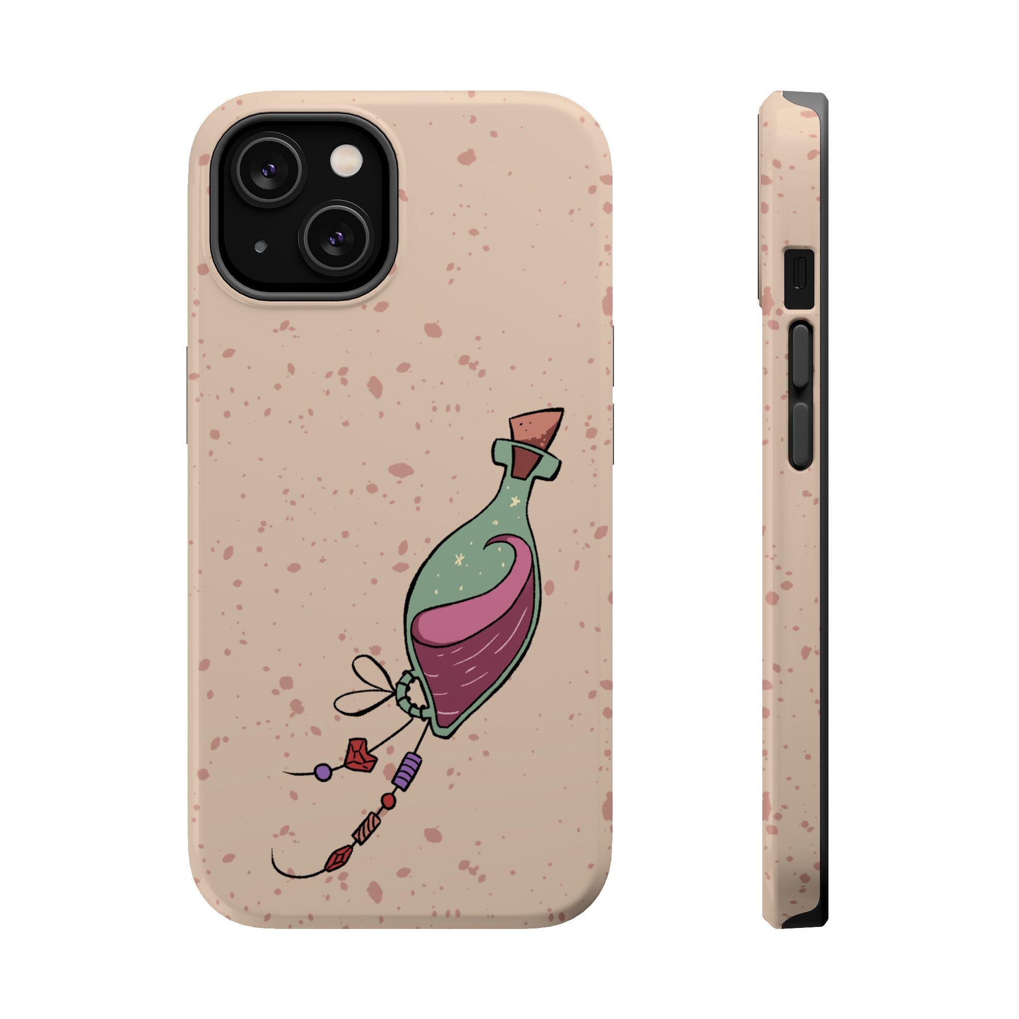 Love in a Bottle – Minimal Art iPhone Case
