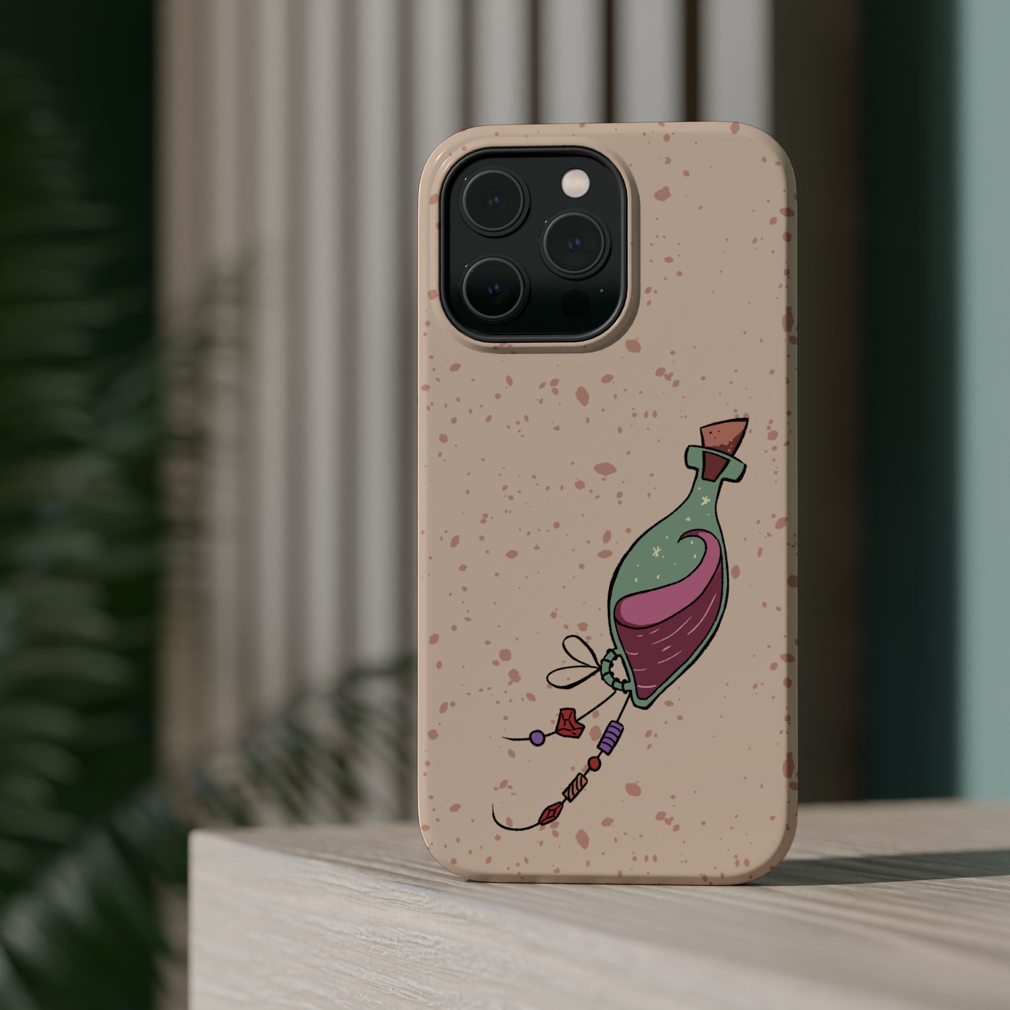 Love in a Bottle – Minimal Art iPhone Case